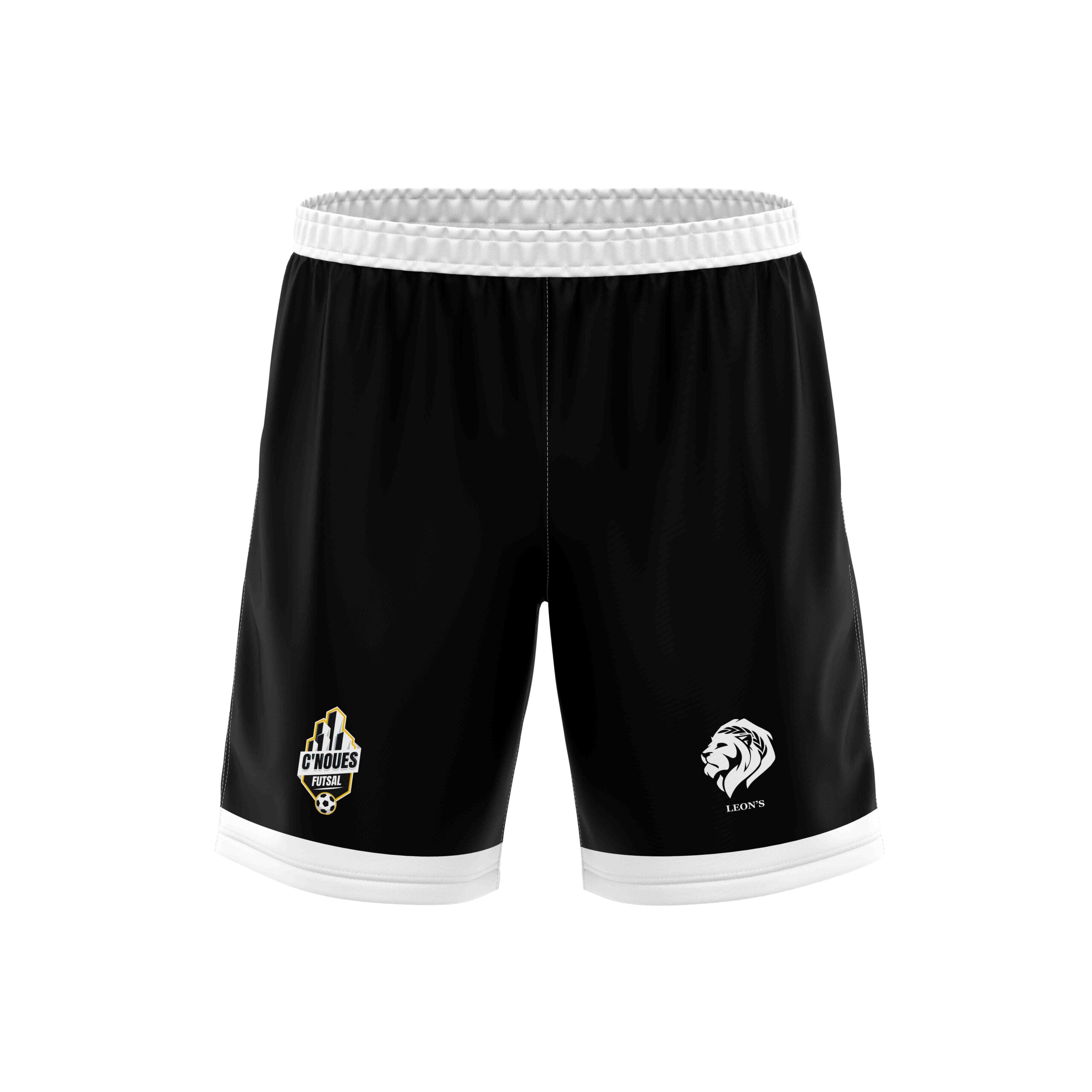 Short Classic Noir/Blanc C’Noues Futsal Enfant