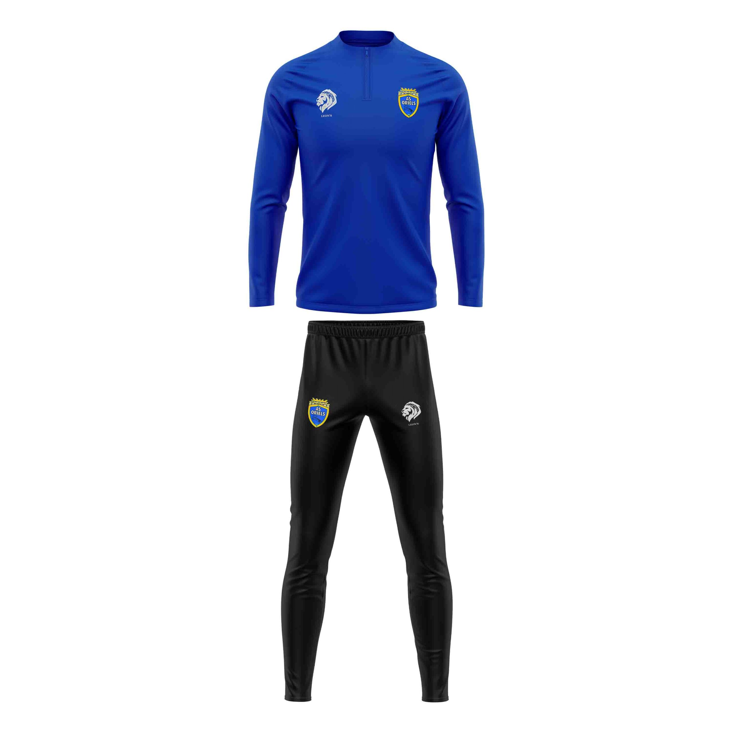 Ensemble de Training Bleu AS ORIELS Enfant