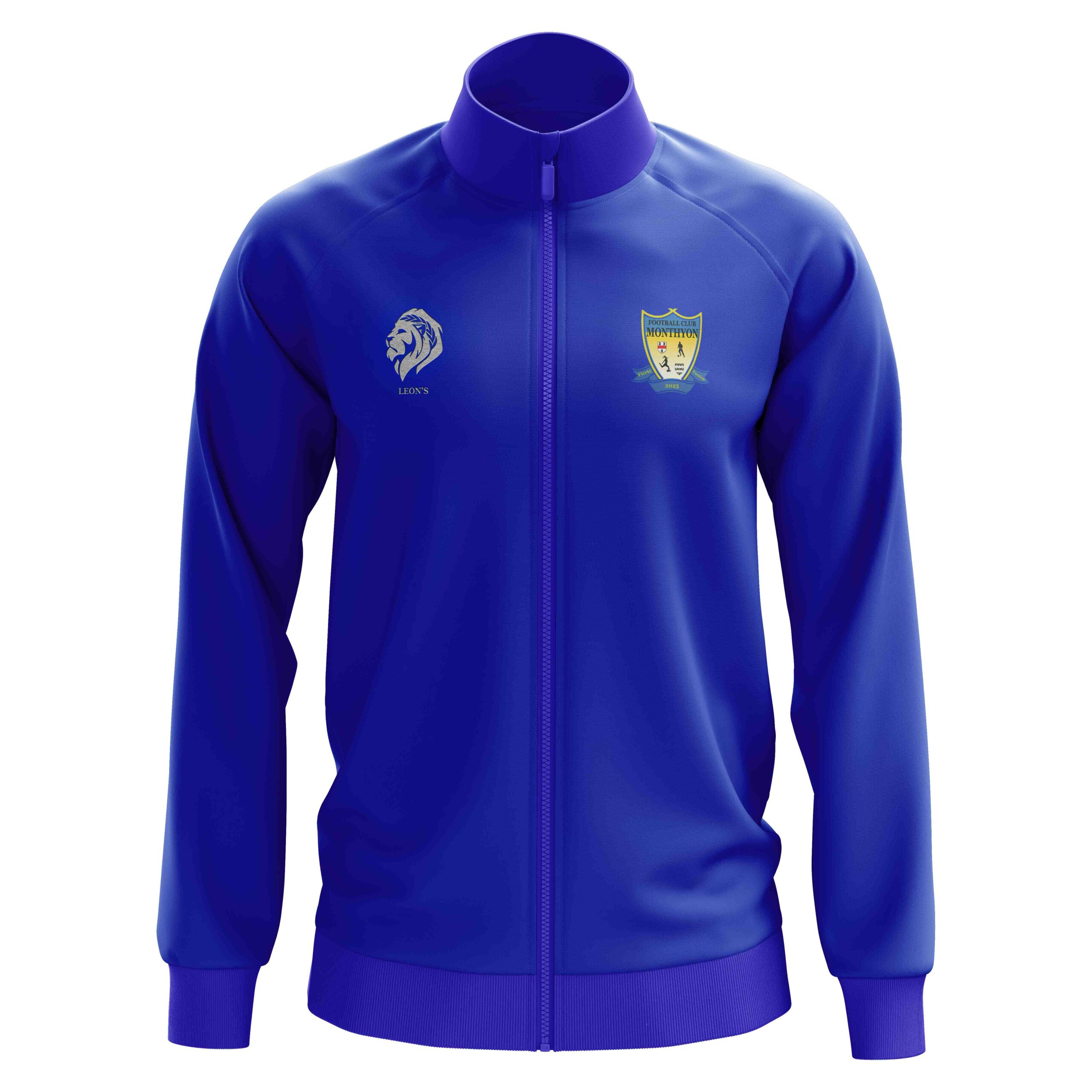 Haut de Survêtement Classic Bleu FC Monthyon Enfant