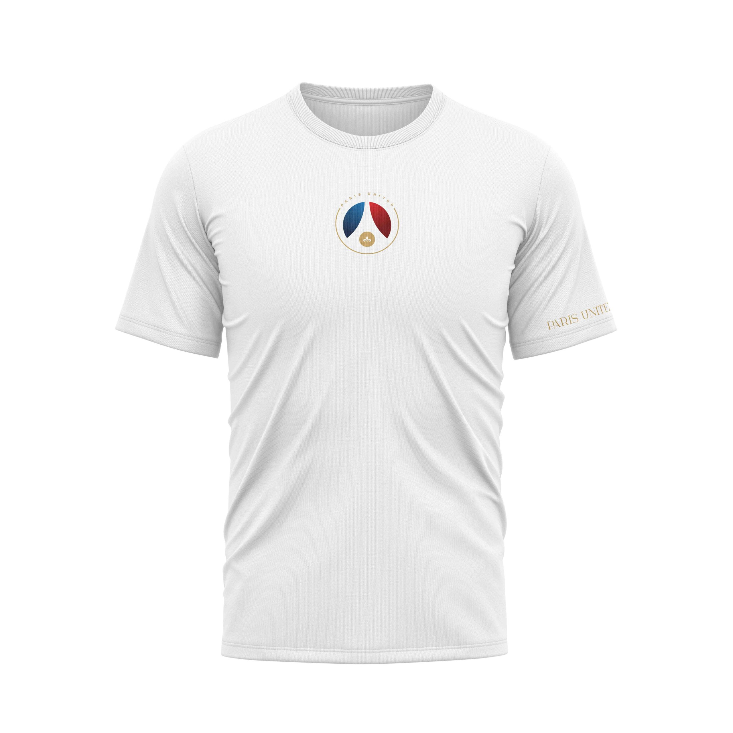 T-shirt Paris United Blanc Adulte