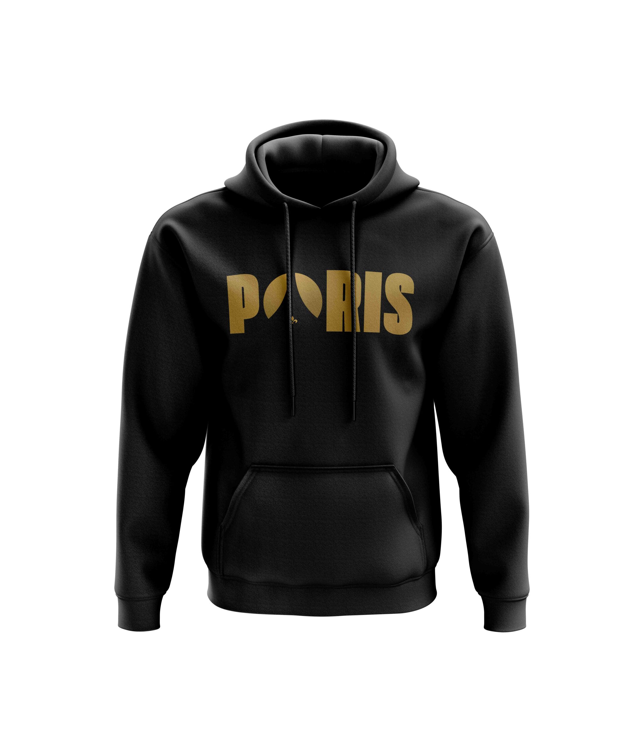 Sweat a Capuche Paris United (PARIS) Noir Enfant