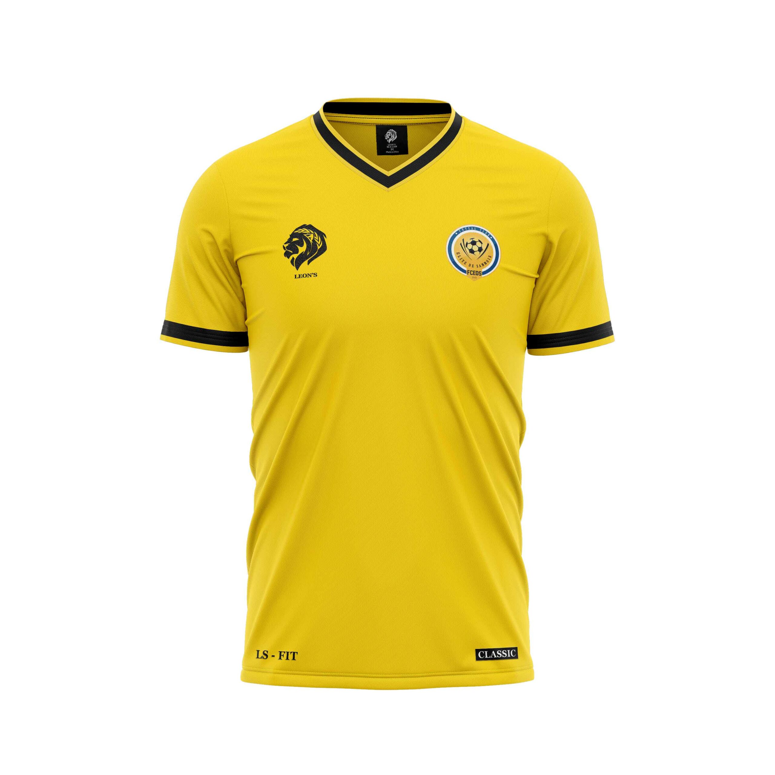 Maillot Classic Jaune/Noir Futsal Club Elite De Sannois