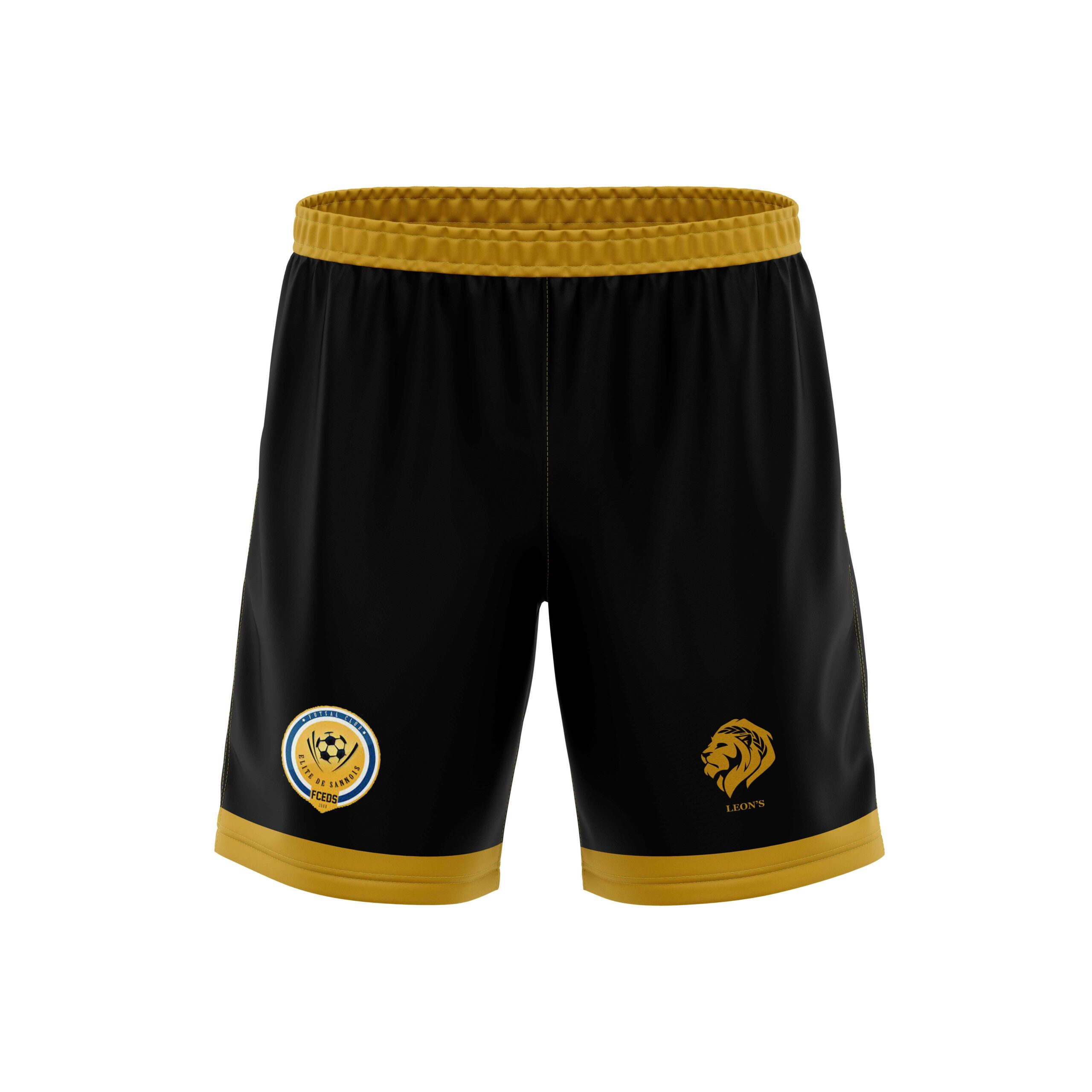 Short Classic Noir/Or Futsal Club Elite De Sannois Enfant