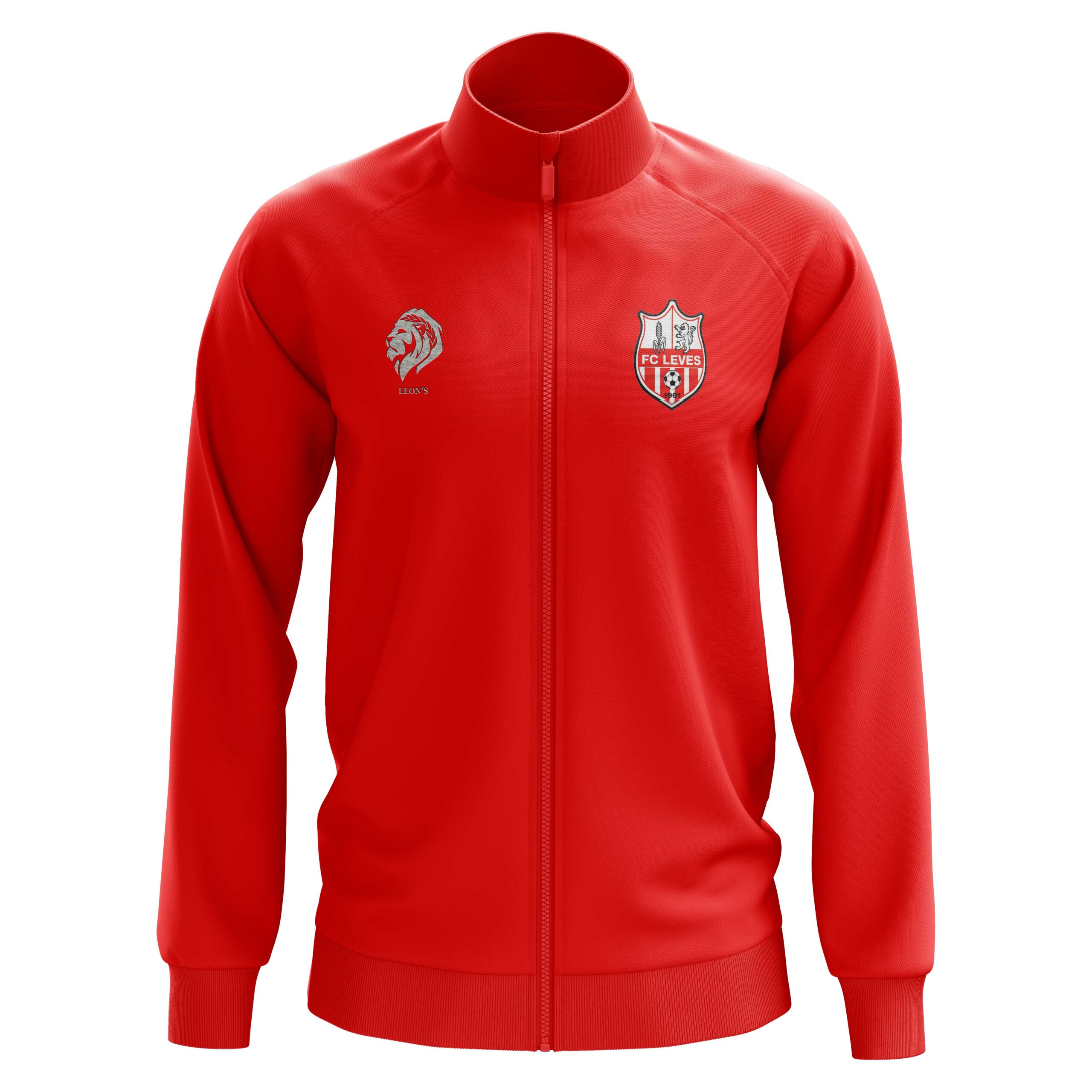 Haut de Survêtement Classic Rouge  FC Leves Enfant