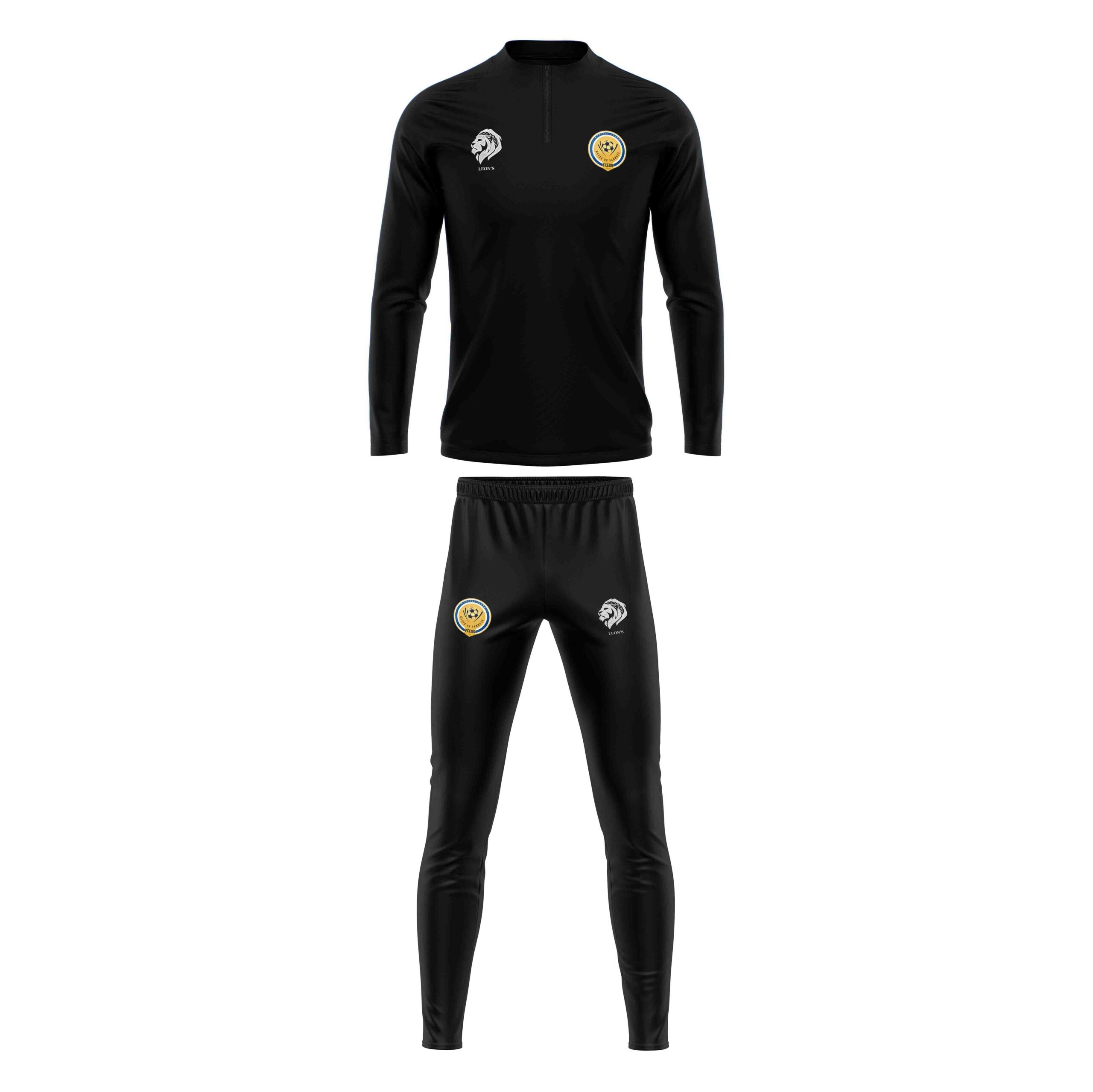 Ensemble de Training Noir Futsal Club Elite De Sannois