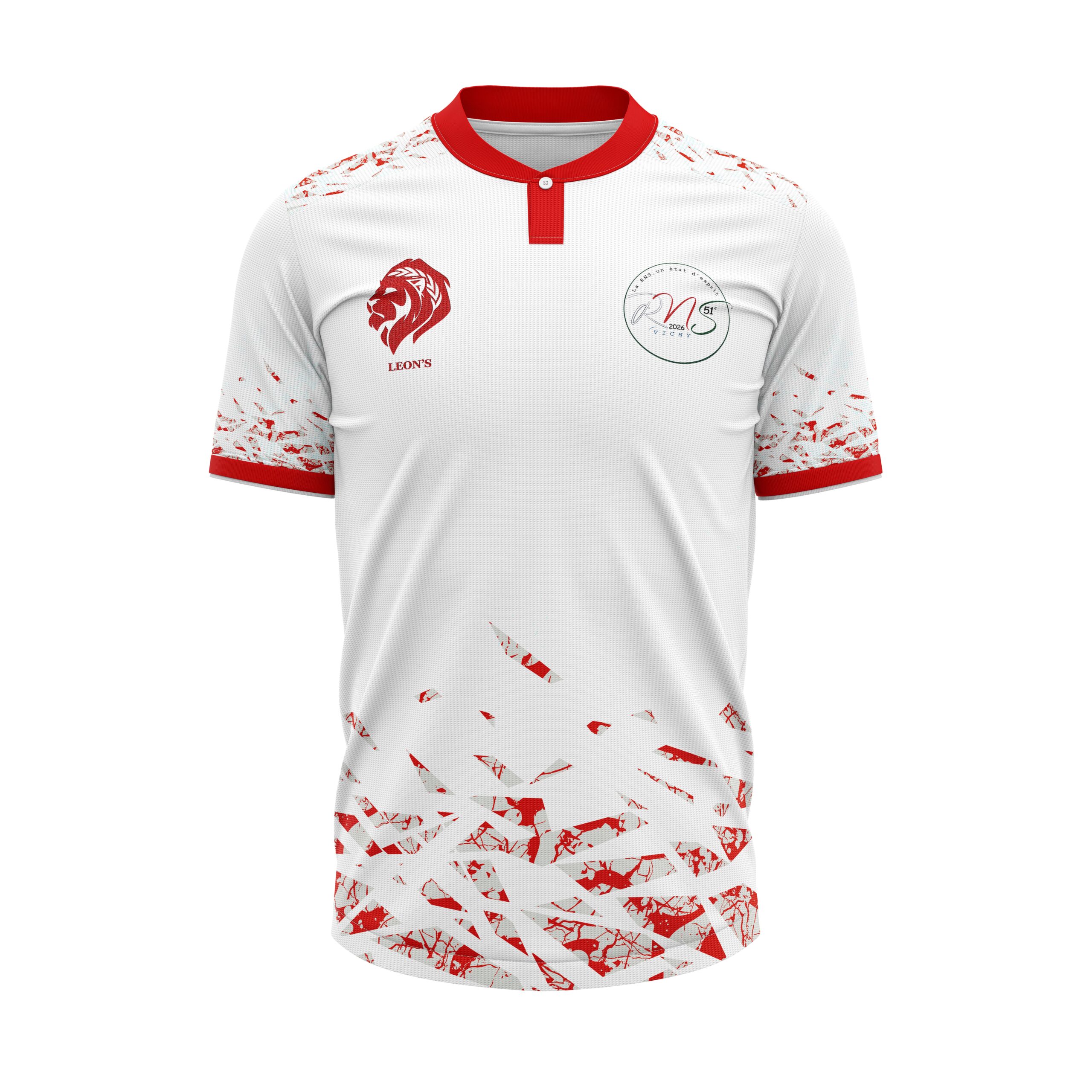 Maillot Eterna Rouge/Blanc RNS Club