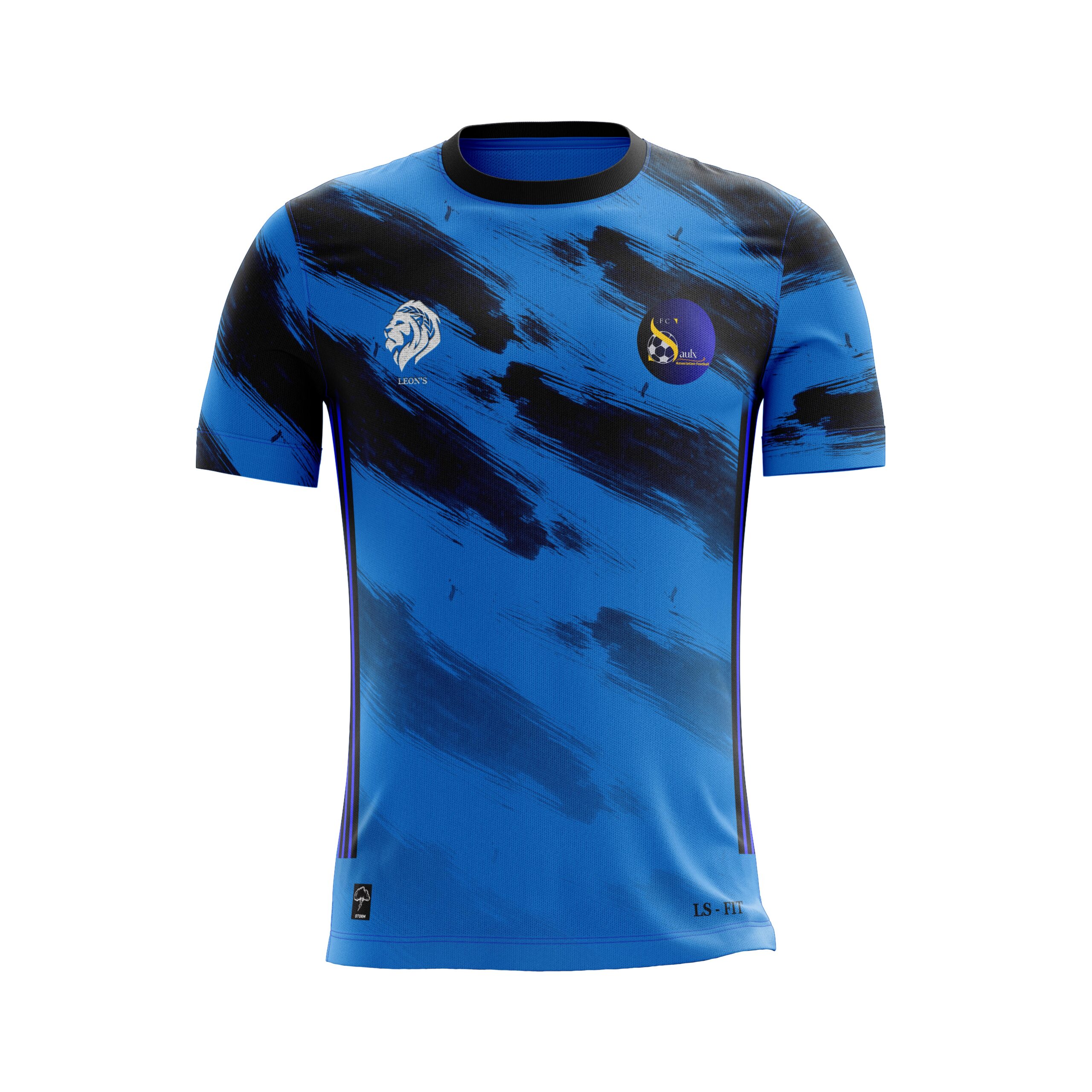 Maillot Storm Bleu/Noir FC Saulx Les Chartreux