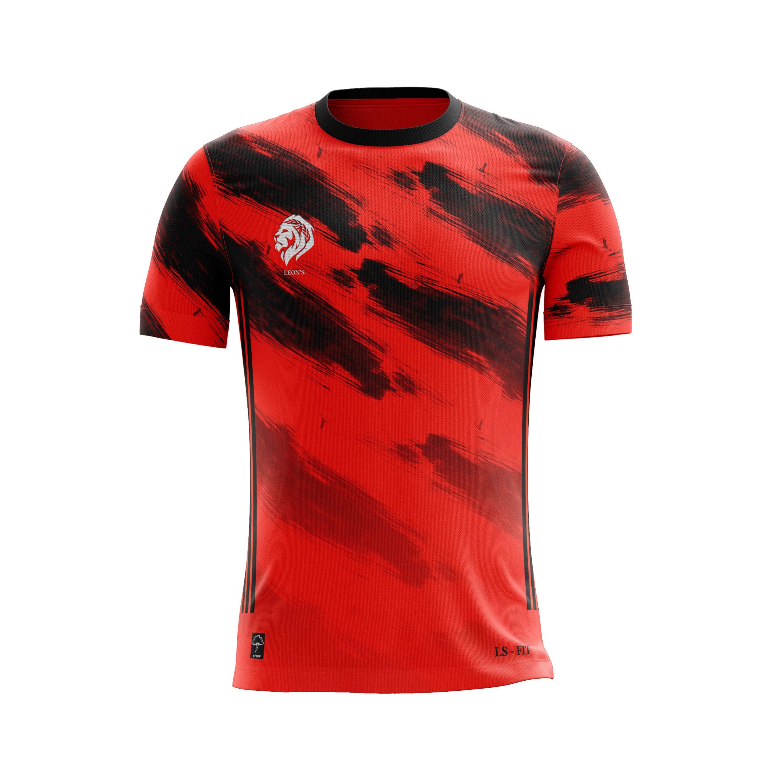 Maillot Storm Rouge/Noir
