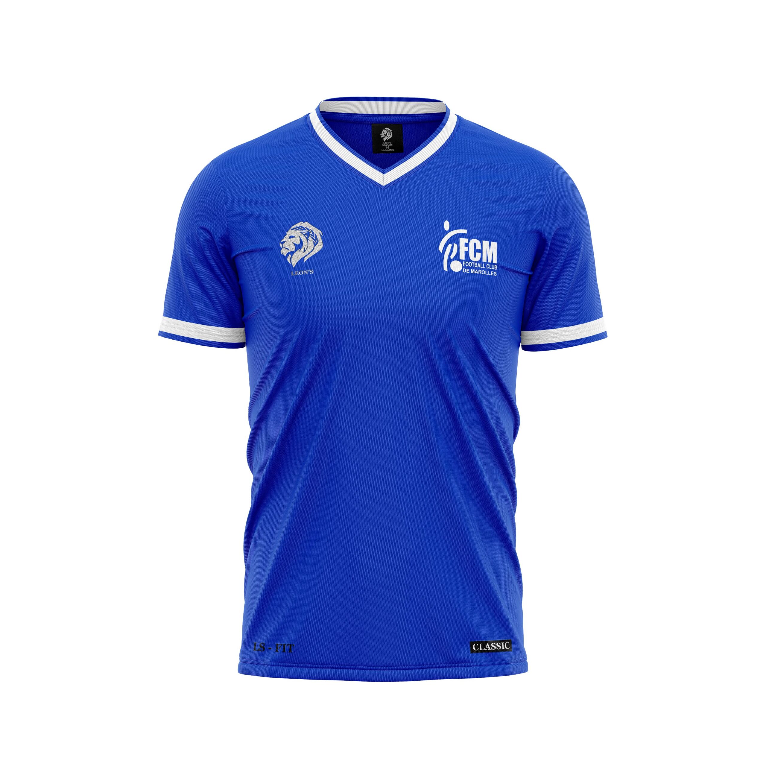 Maillot Classic Bleu/Blanc FC Marolles