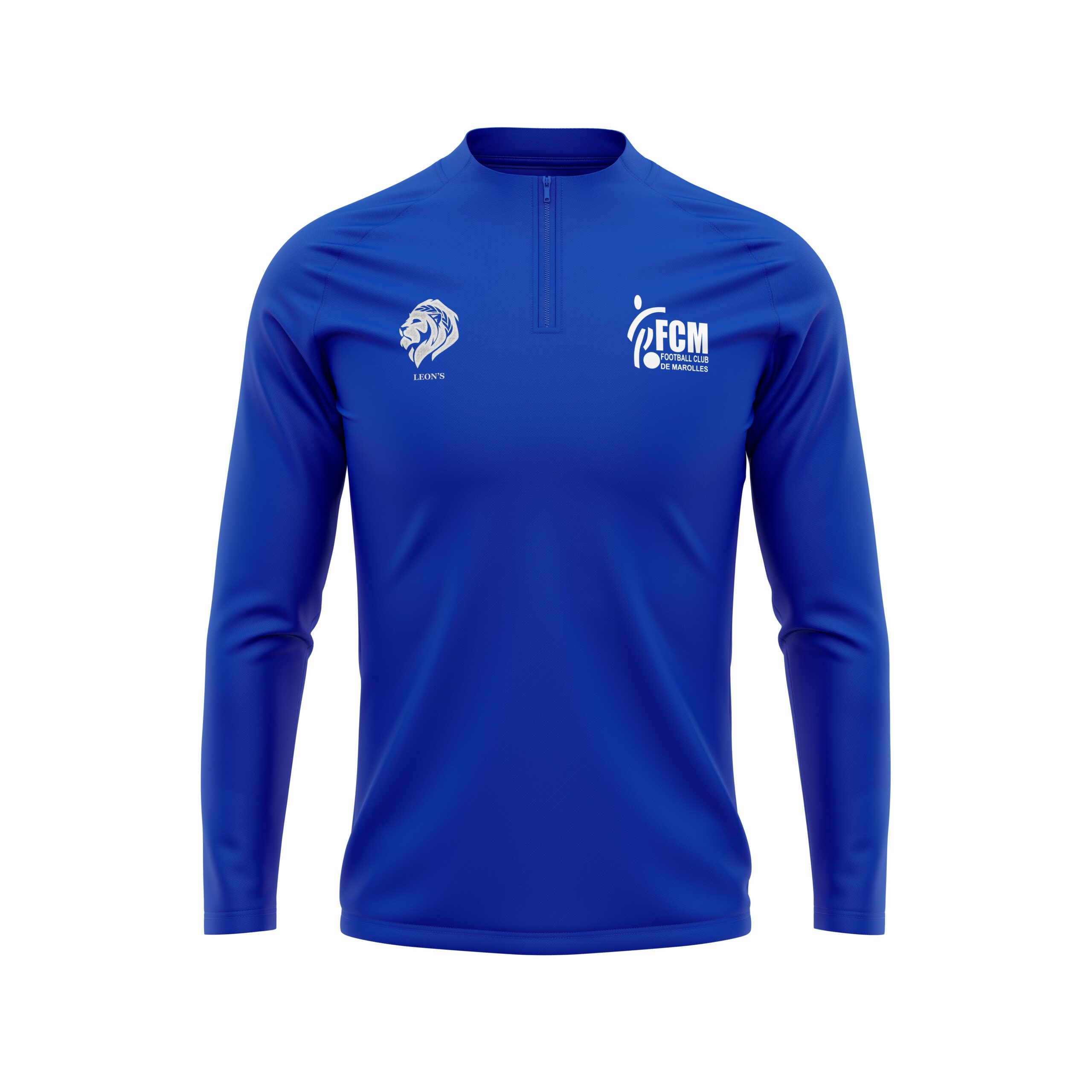 Haut de Training Noir FC Marolles Enfant