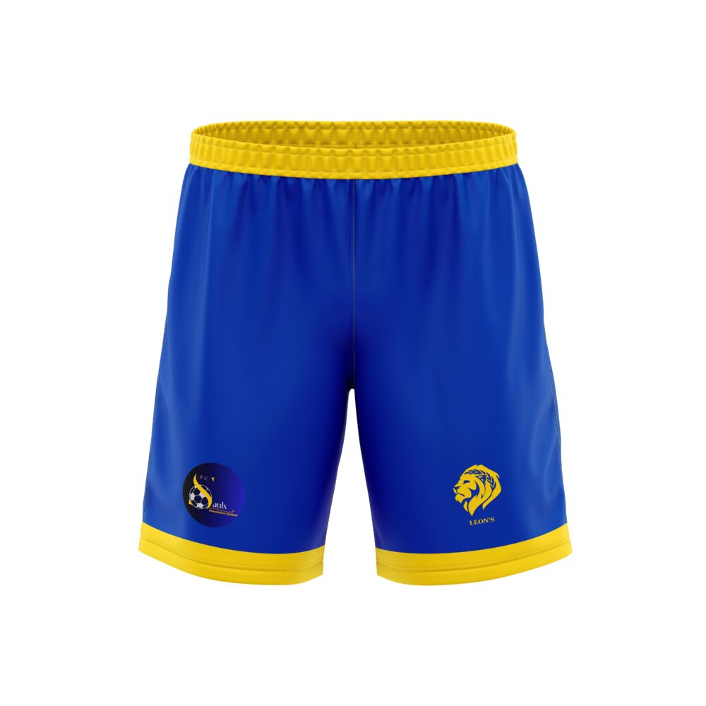 Short Bleu/Jaune FC Saulx Les Chartreux Enfant