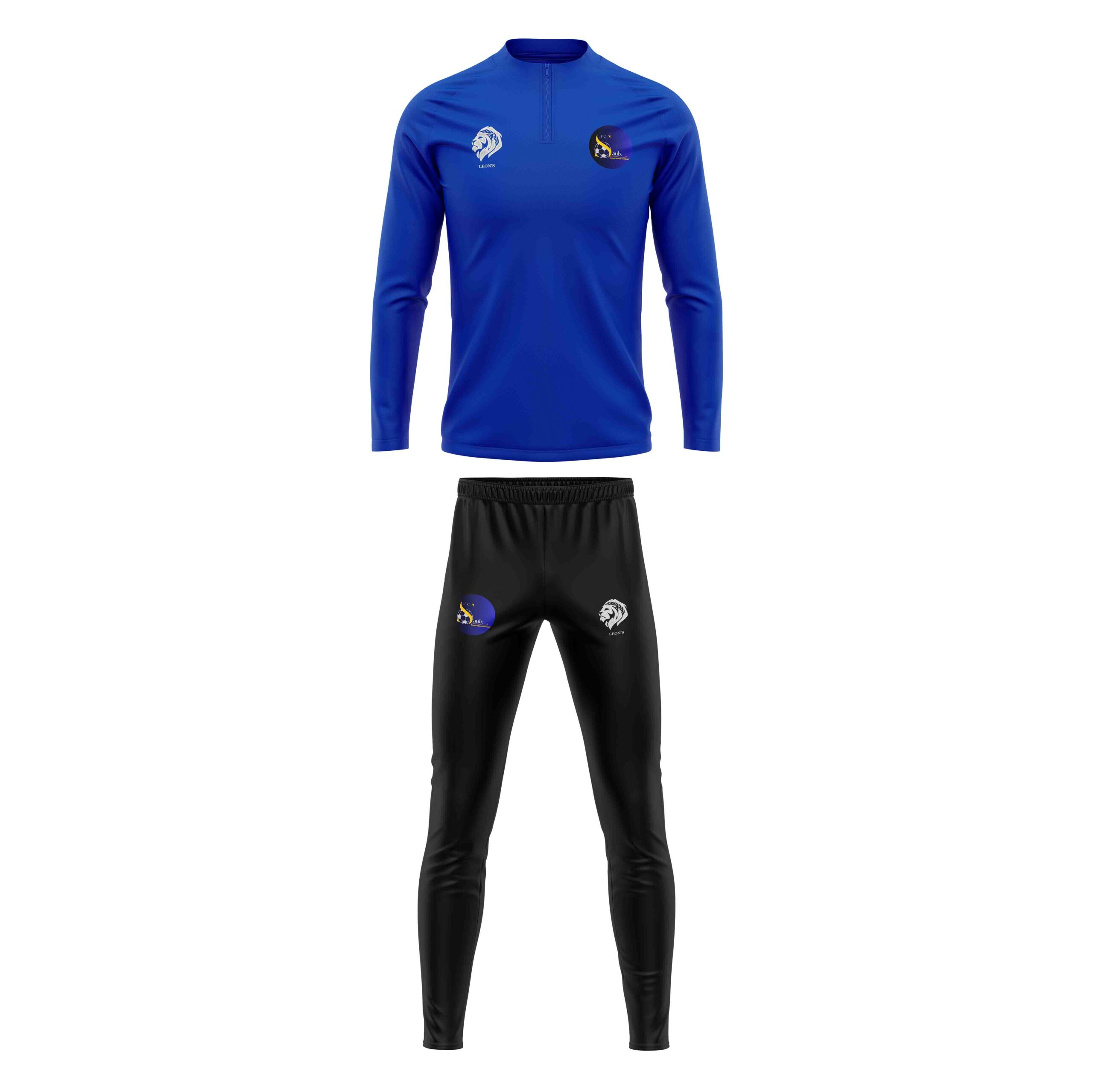 Ensemble de Training Bleu FC Saulx Les Chartreux
