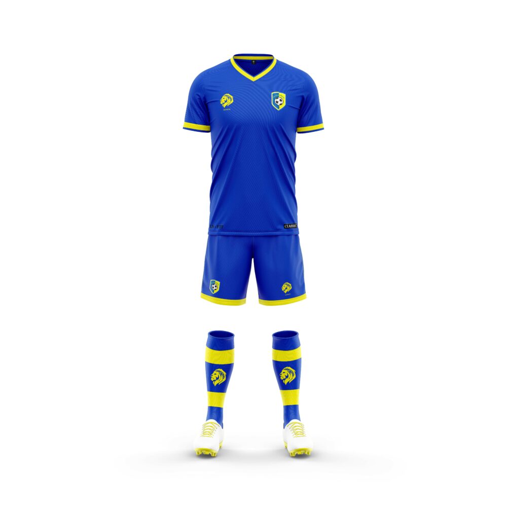 Ensemble de Jeu Classic Bleu/Jaune AS VILLEMEUX