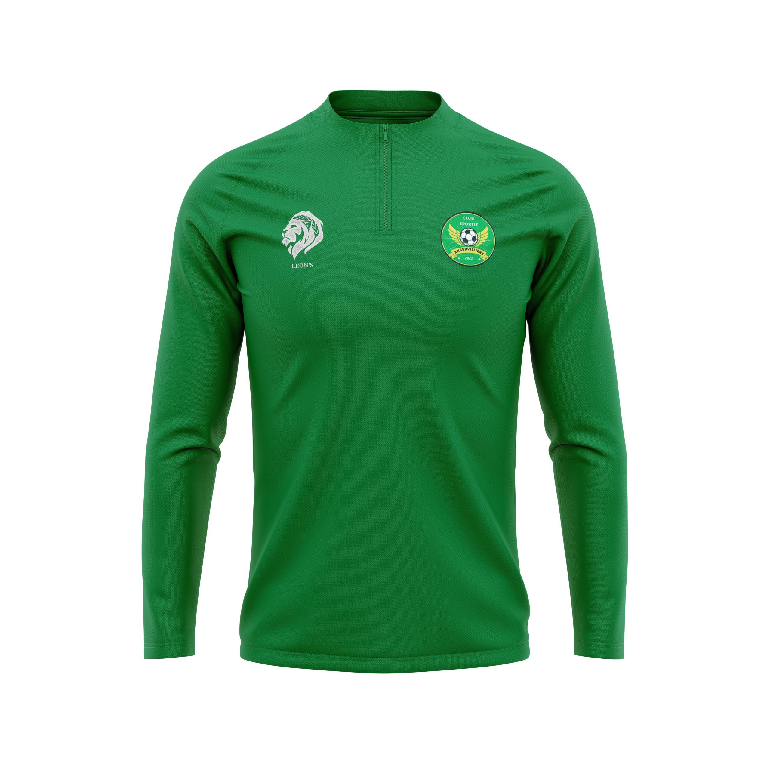 Haut de Training Vert CS Angervilliers