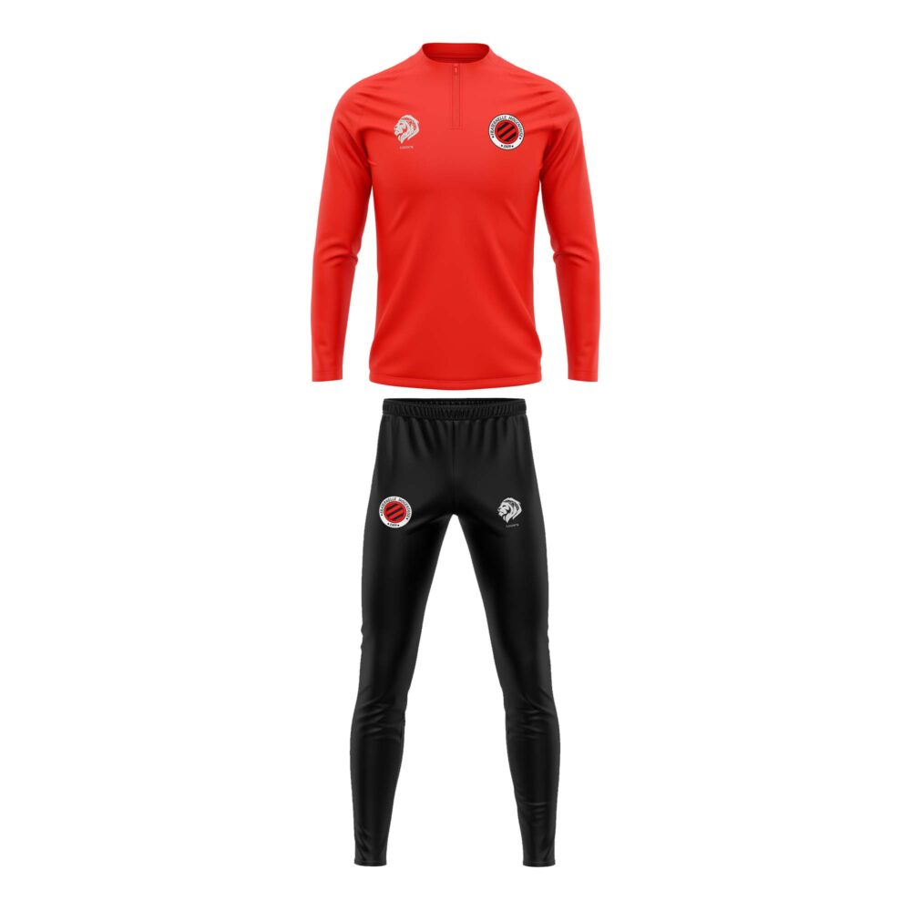 Ensemble de Training Rouge Fraternelle Nogentaise Enfant