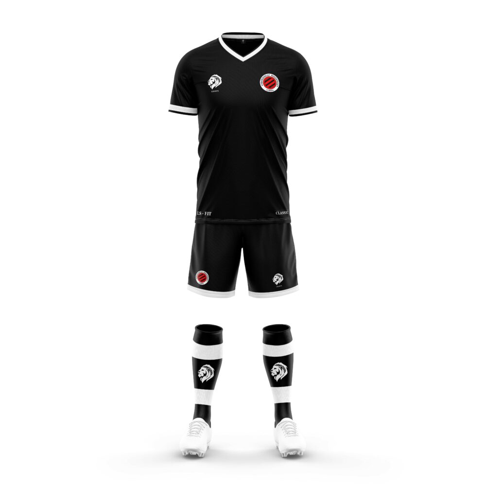 Maillot/Short Classic Noir/Blanc Fraternelle Nogentaise