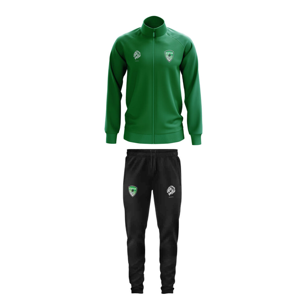 Ensemble de Survêtement Vert Foot Indoor Loisir