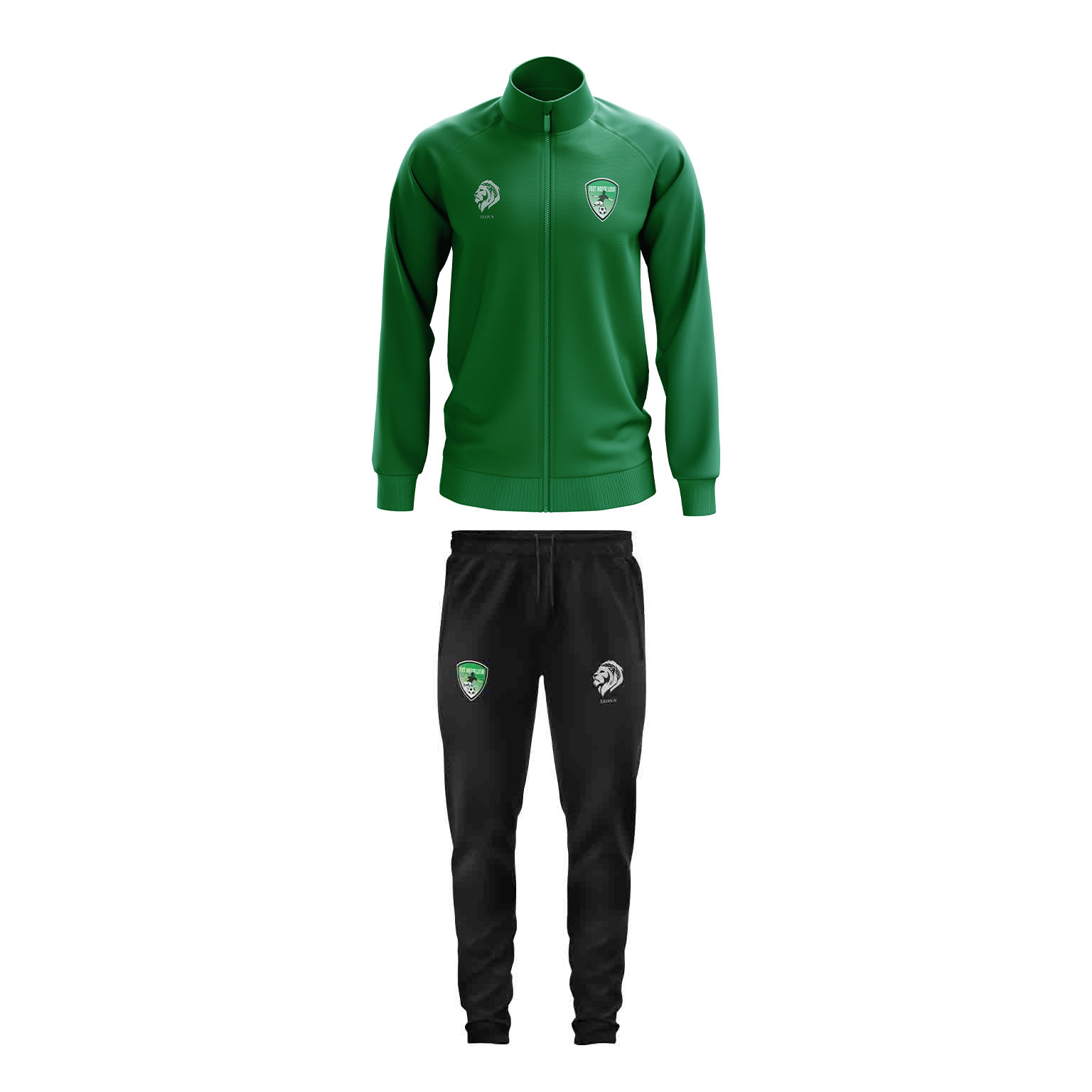 Ensemble de Survêtement Vert Foot Indoor Loisir