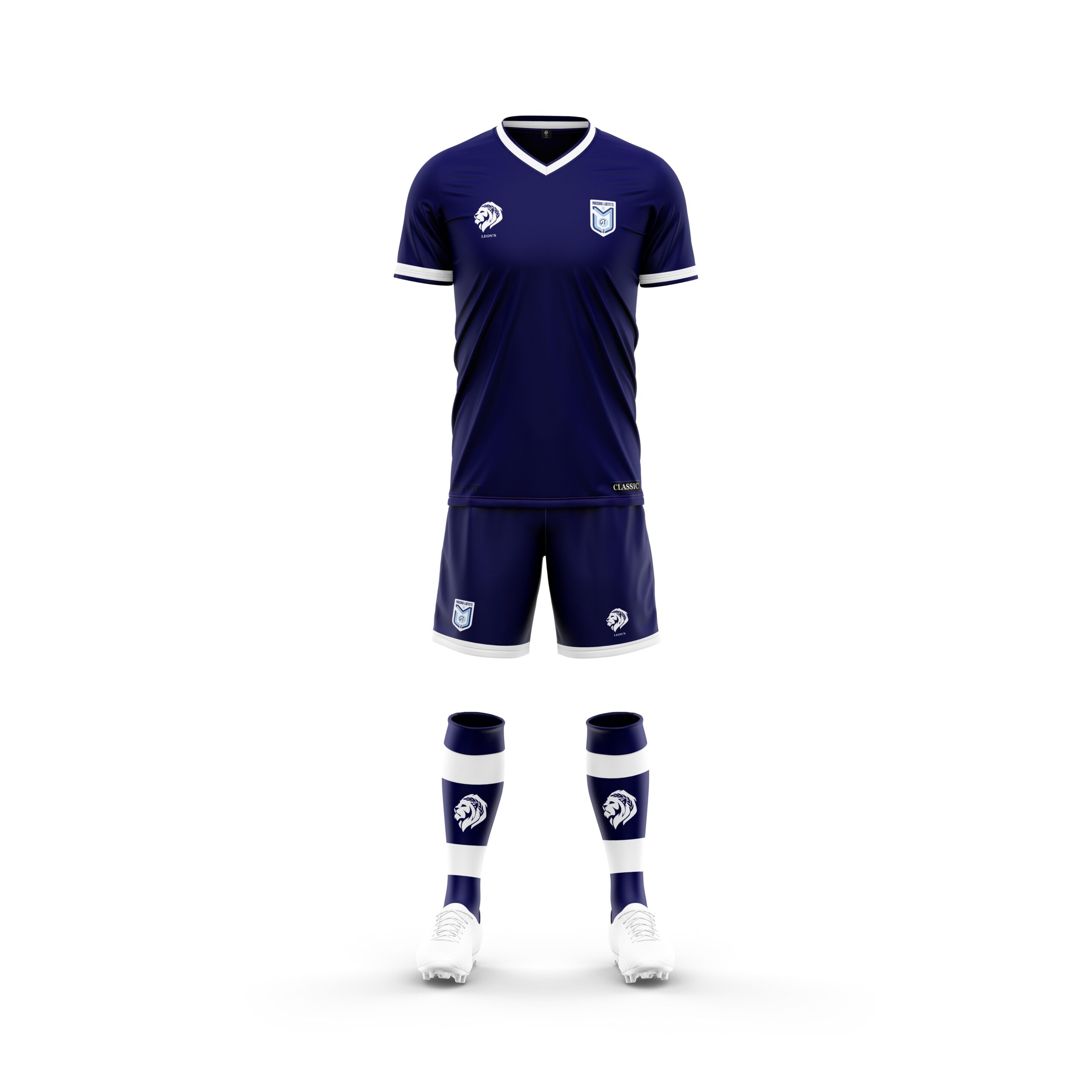 Ensemble de Jeu Classic Bleu Nuit/Blanc FC Maisons Laffitte Enfant