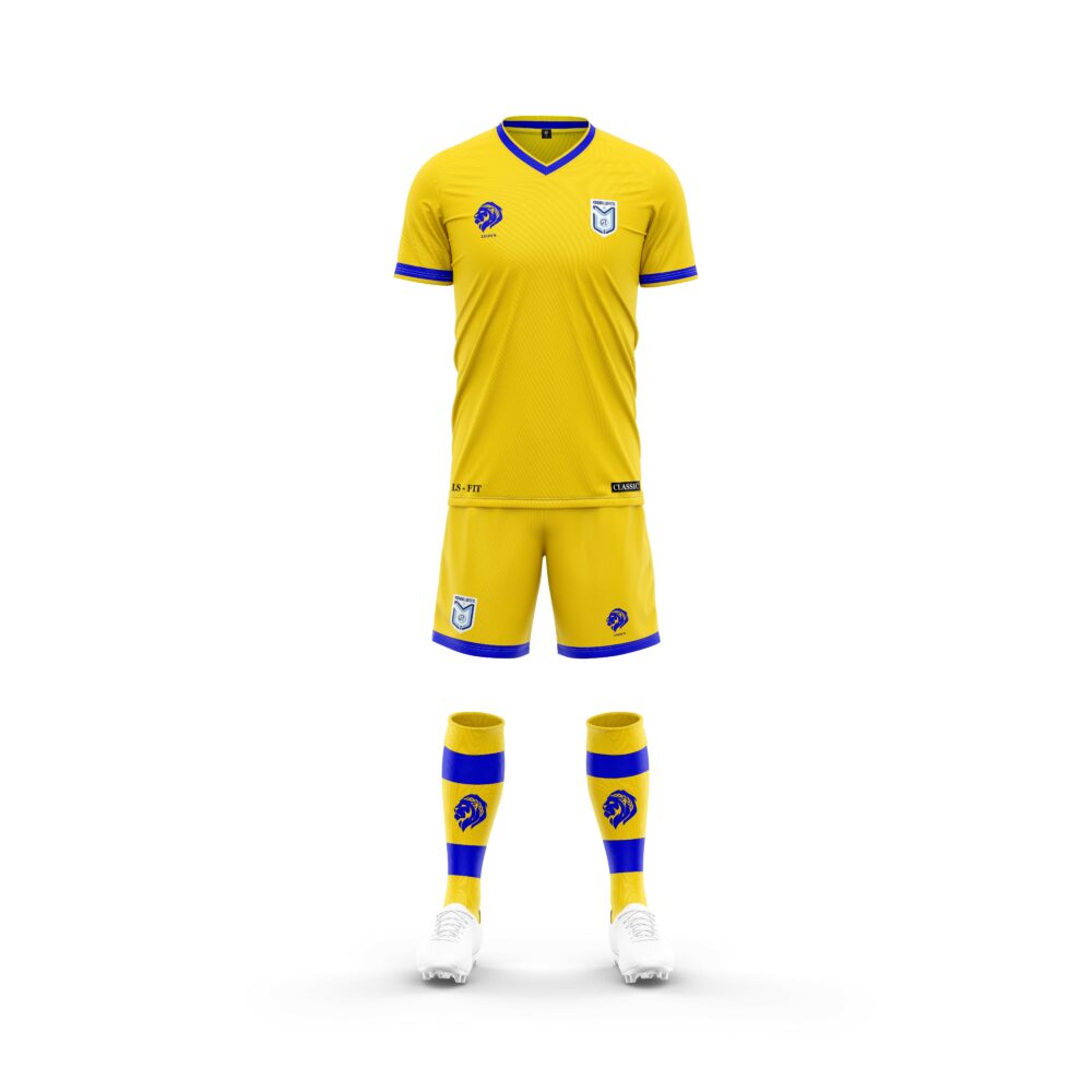 Ensemble de Jeu Classic Jaune/Bleu FC Maisons Laffitte