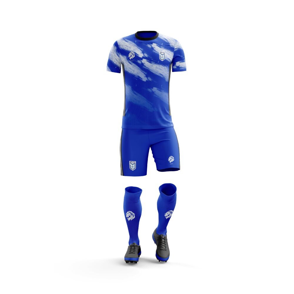 Ensemble de Jeu Storm Bleu/Blanc FC Maisons Laffitte Enfant