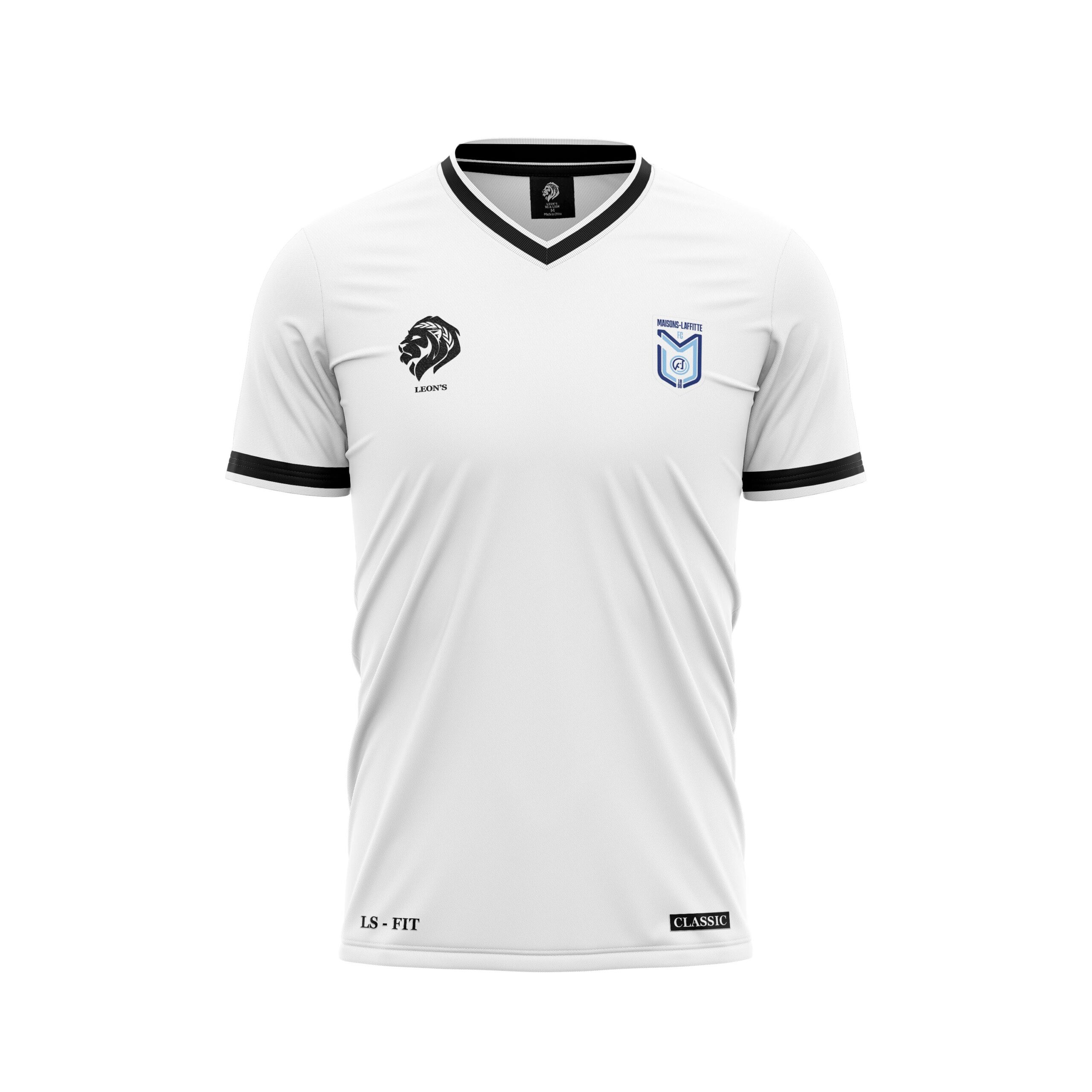 Maillot Classic Blanc/Noir FC Maisons Laffitte