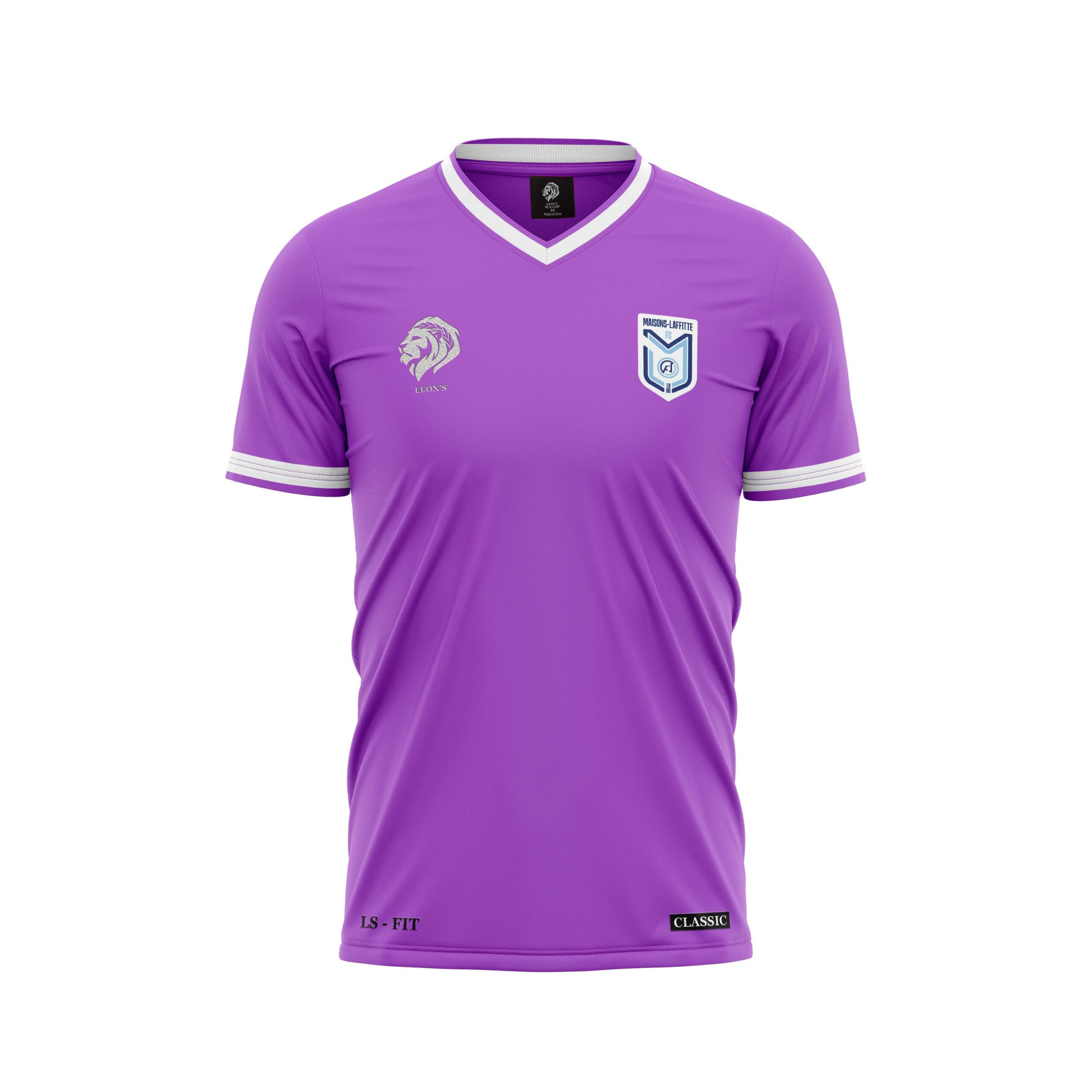 Maillot Classic Violet/Blanc FC Maisons Laffitte Enfant