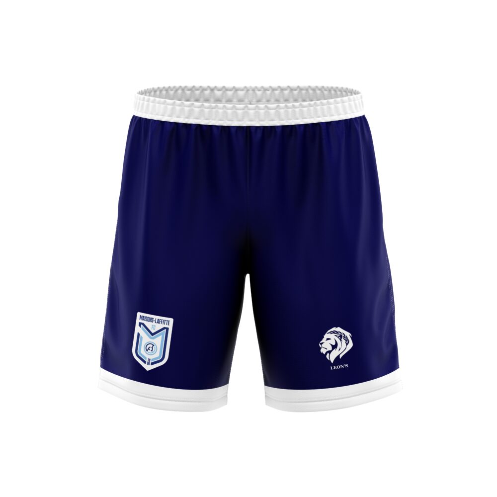 Short Bleu Nuit/Blanc FC Maisons Laffitte