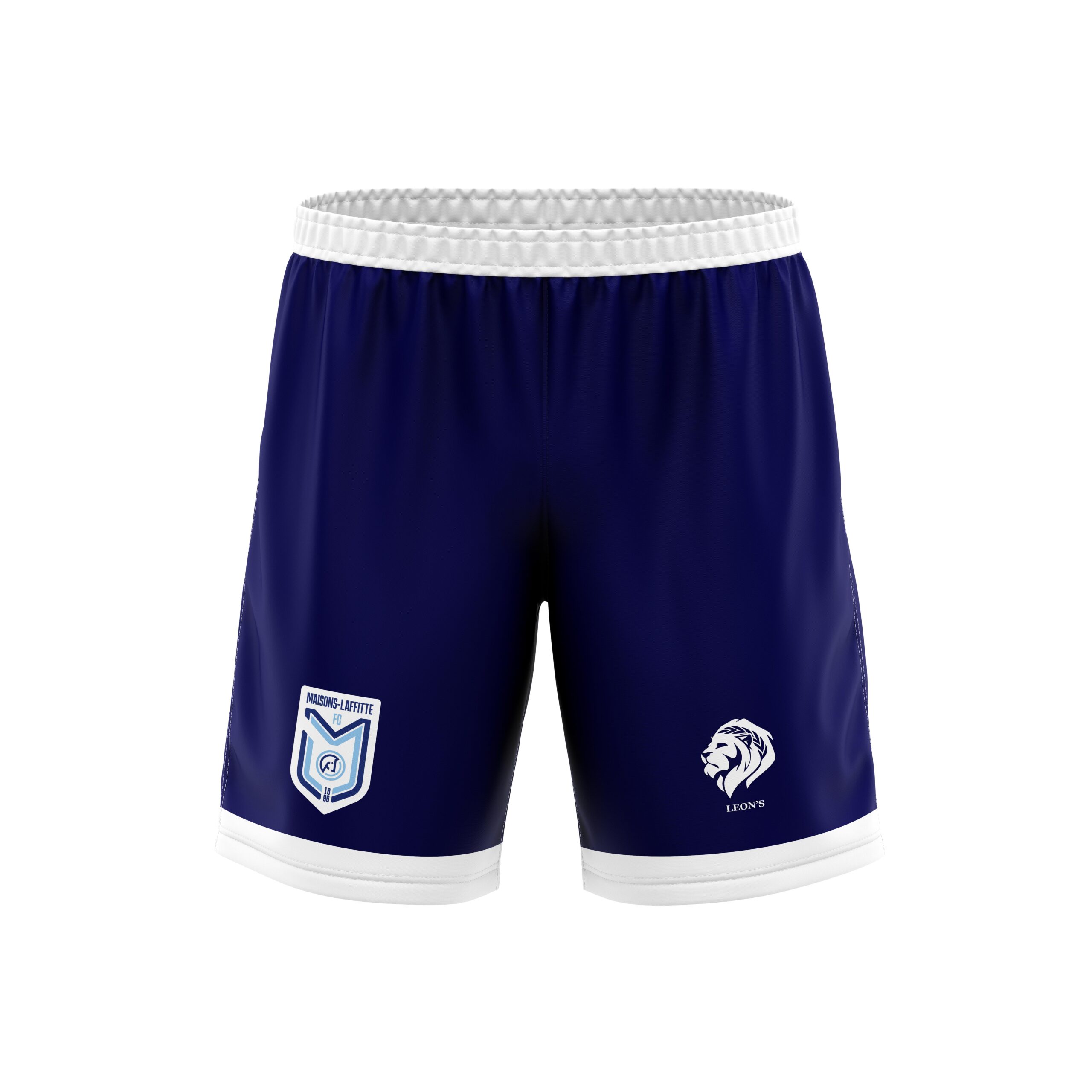 Short Bleu Nuit/Blanc FC Maisons Laffitte