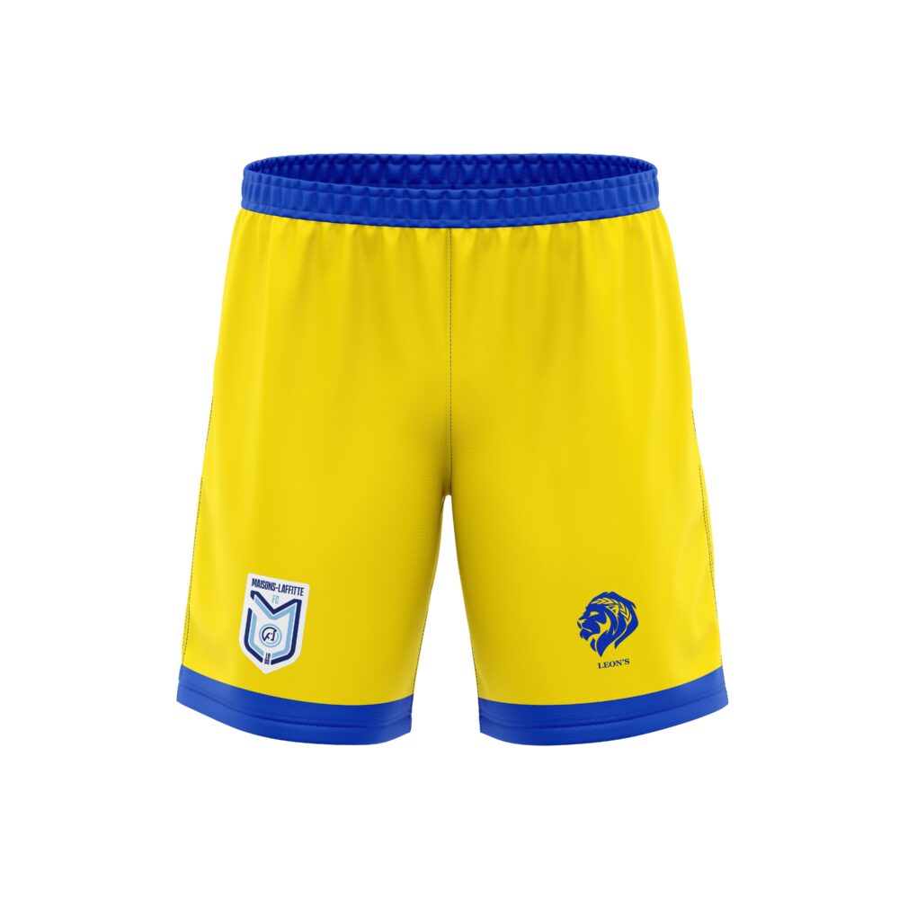 Short Jaune/Bleu FC Maisons Laffitte