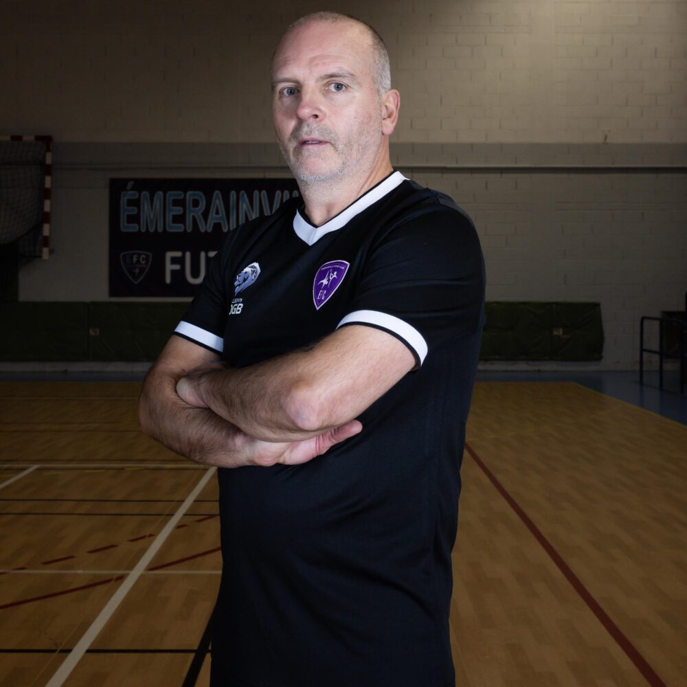 Maillot Classic Noir/Blanc Emerainville Futnet Club