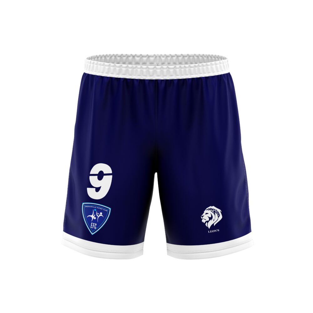 Short Bleu Nuit/Blanc Emerainville Futnet Club