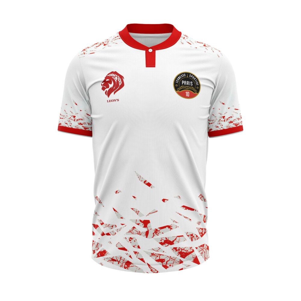 Maillot Eterna Rouge/Blanc JS Paris 10