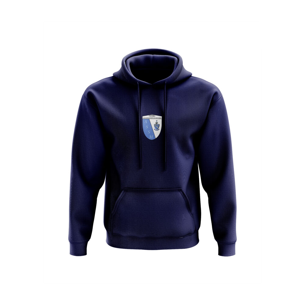 Sweat a Capuche AS Saint Mard Bleu Nuit Adulte