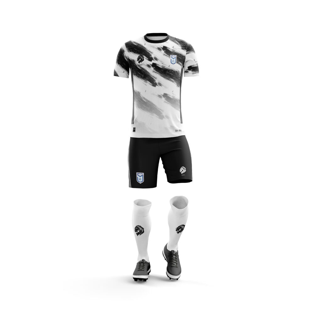 Ensemble de Jeu Storm Blanc/Noir FC Maisons Laffitte