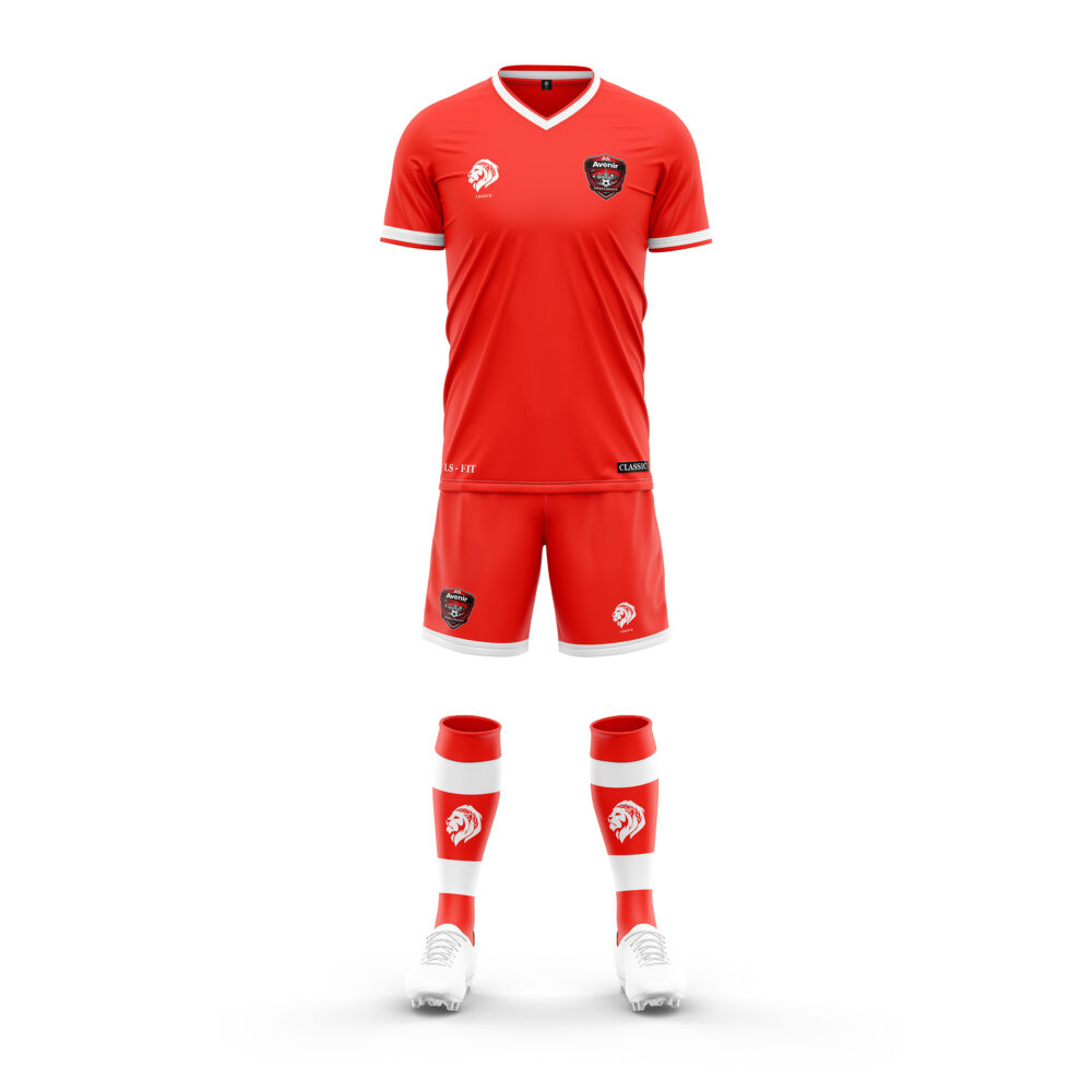 Ensemble de Jeu Classic Rouge/Blanc AS Avenir