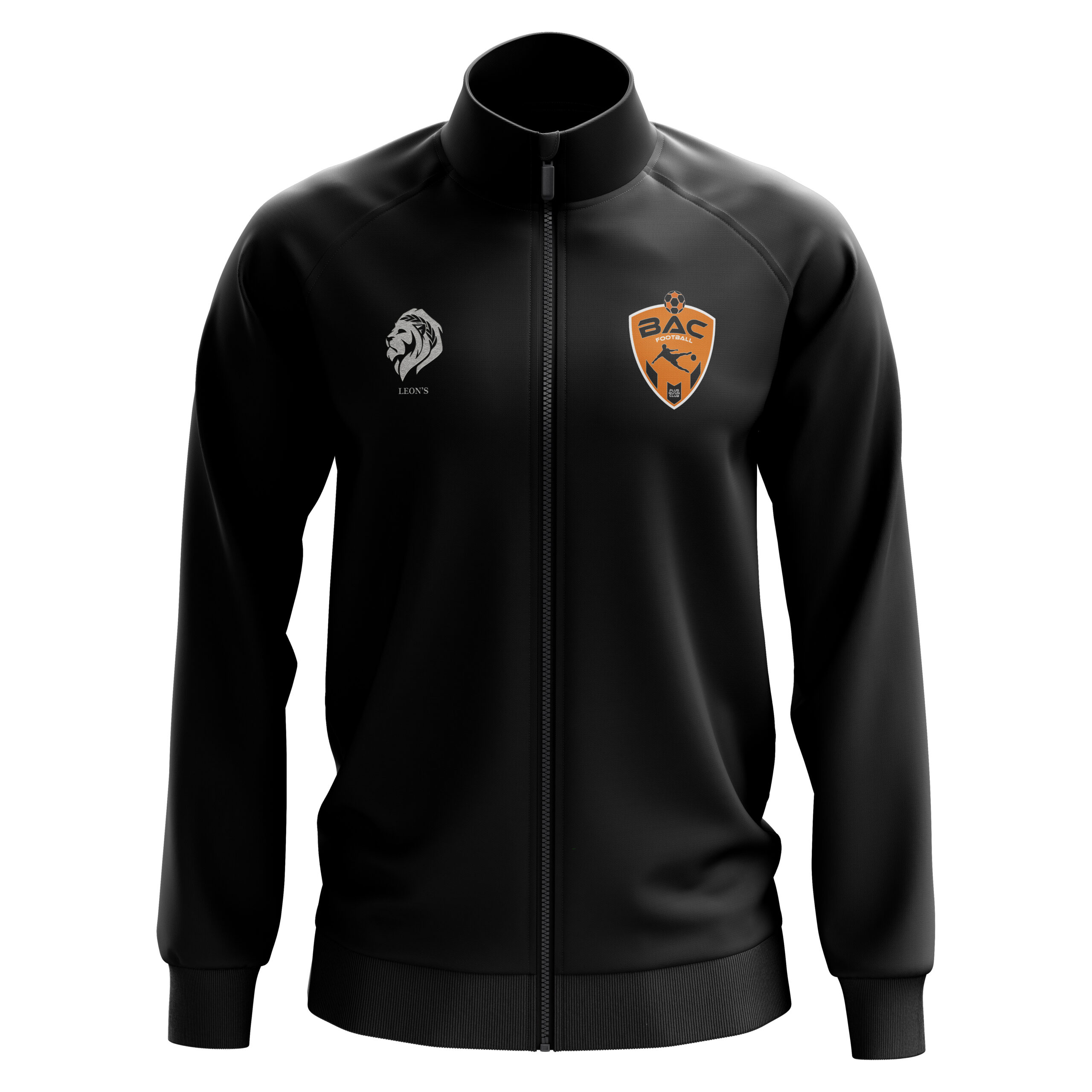 Haut de Survêtement Classic Noir BAC Foot Enfant