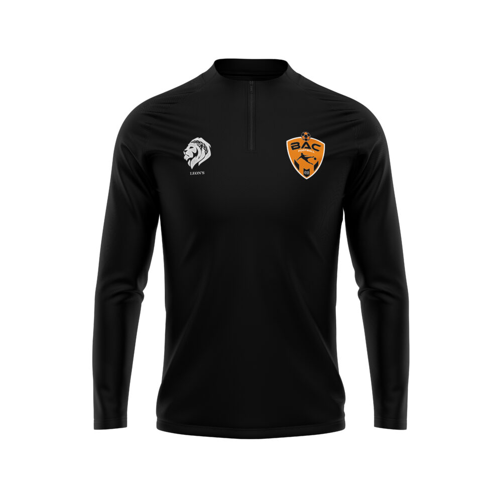 Haut de Training Noir BAC Foot