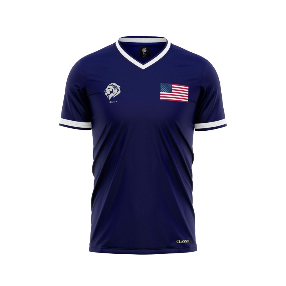 Maillot Classic Bleu Nuit/Blanc CDM d’Évry « JEAN MACE »