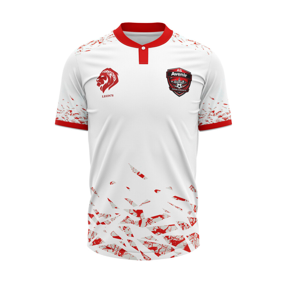 Maillot Eterna Rouge/Blanc AS Avenir Enfant