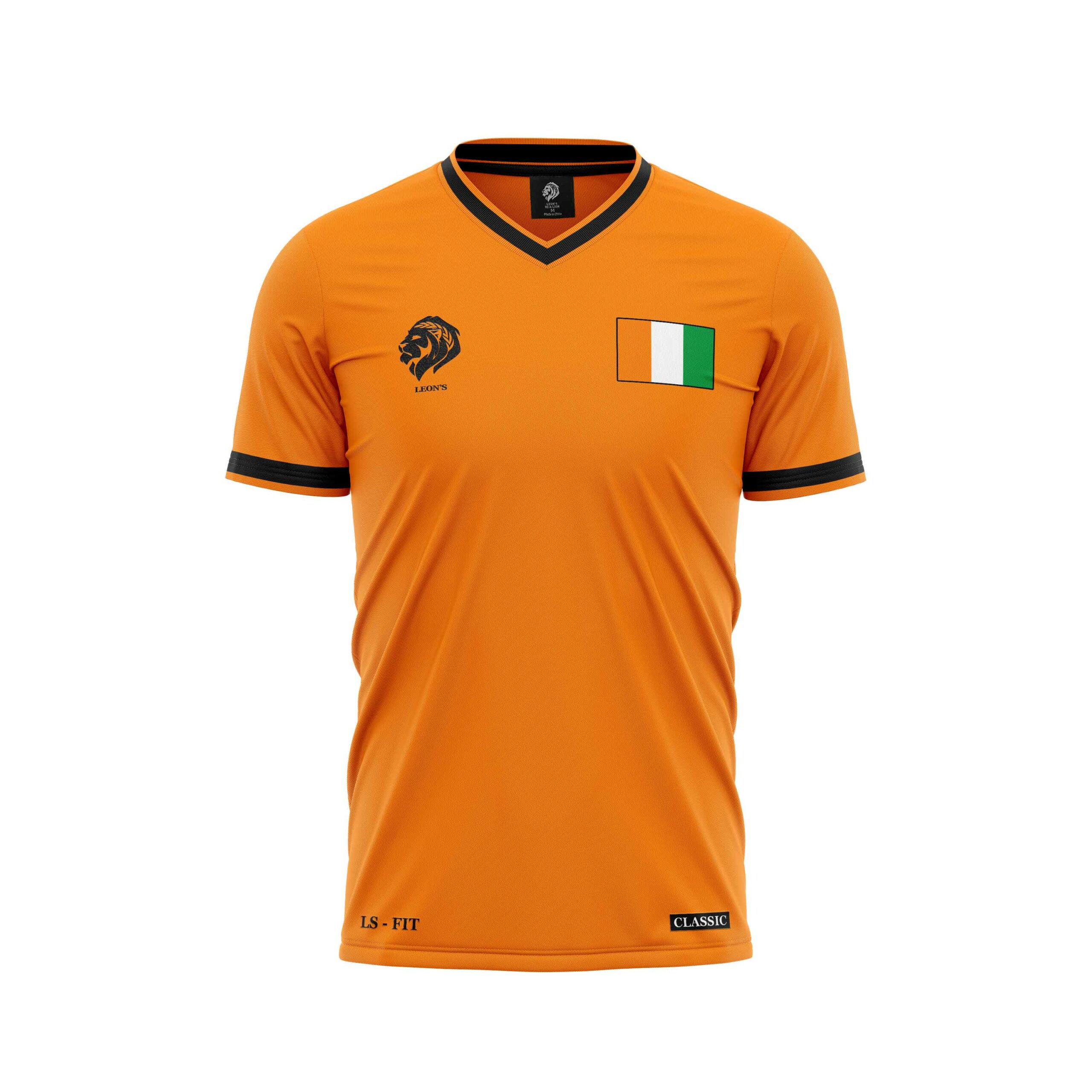 Maillot Classic Orange/Noir CDM d’Évry « CHAMPLAN »