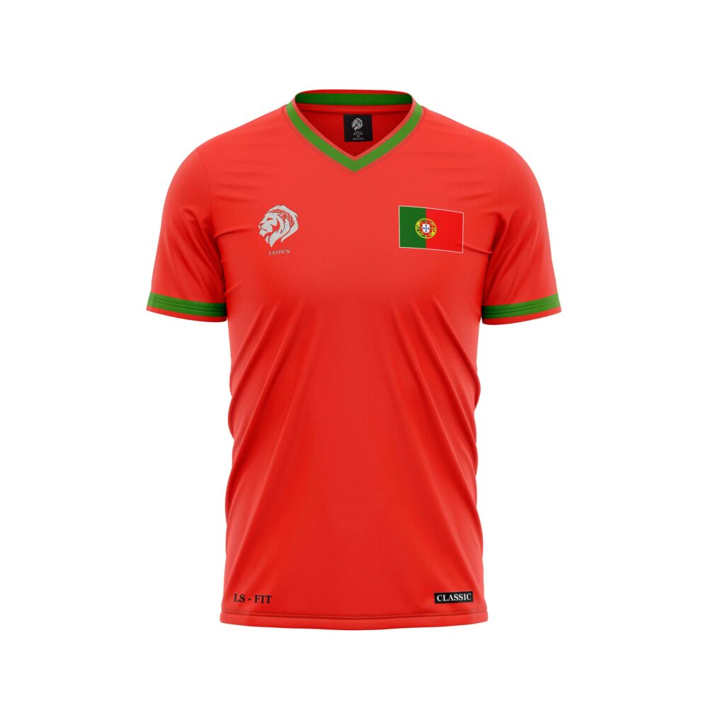 Maillot Classic Rouge/Vert CDM d’Évry « DELOGES » Enfant