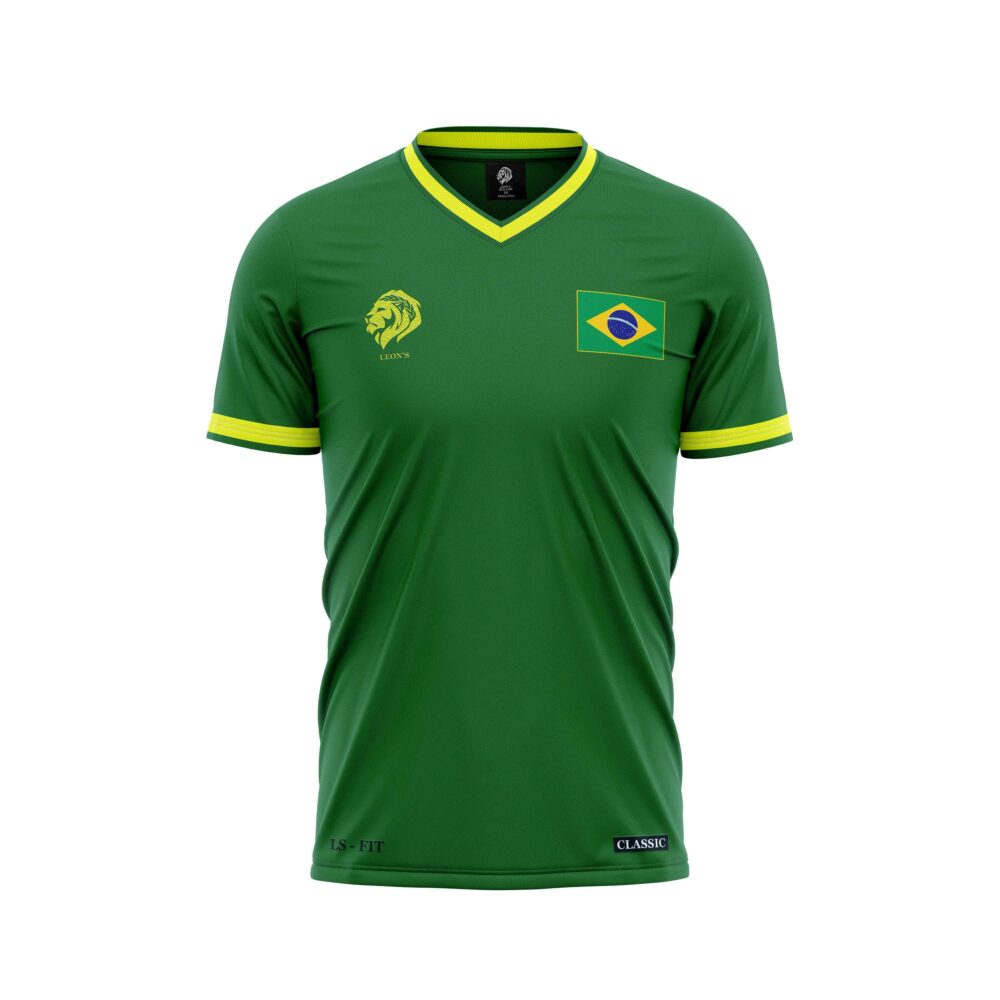 Maillot Classic Vert/Jaune CDM d’Évry « MONTLHERY » Enfant