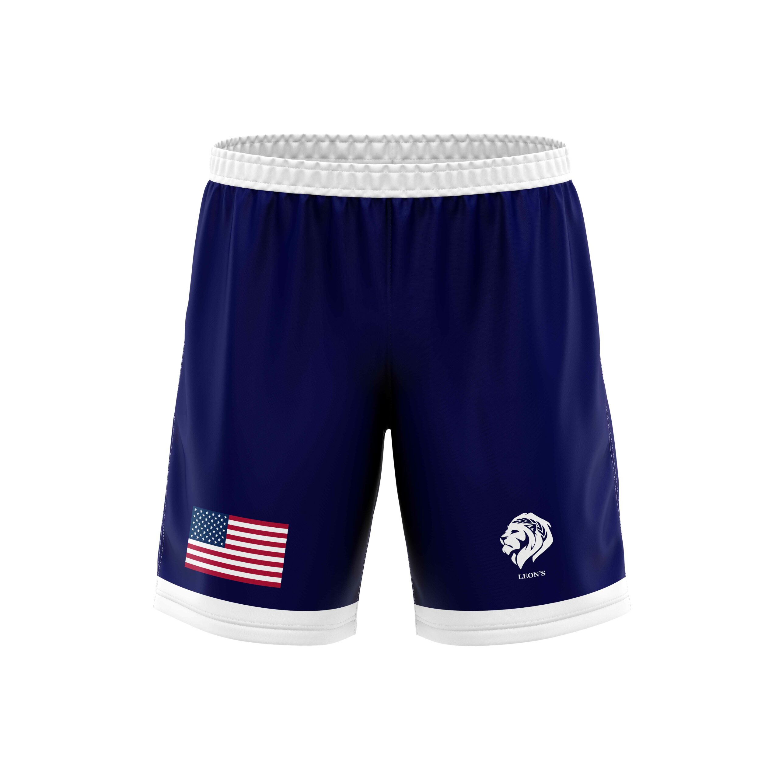 Short Bleu Nuit/Blanc CDM d’Évry « JEAN MACE » Enfant