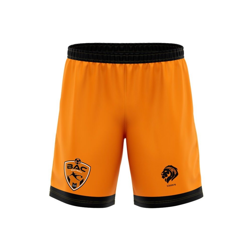 Short Classic Orange/Noir BAC Foot