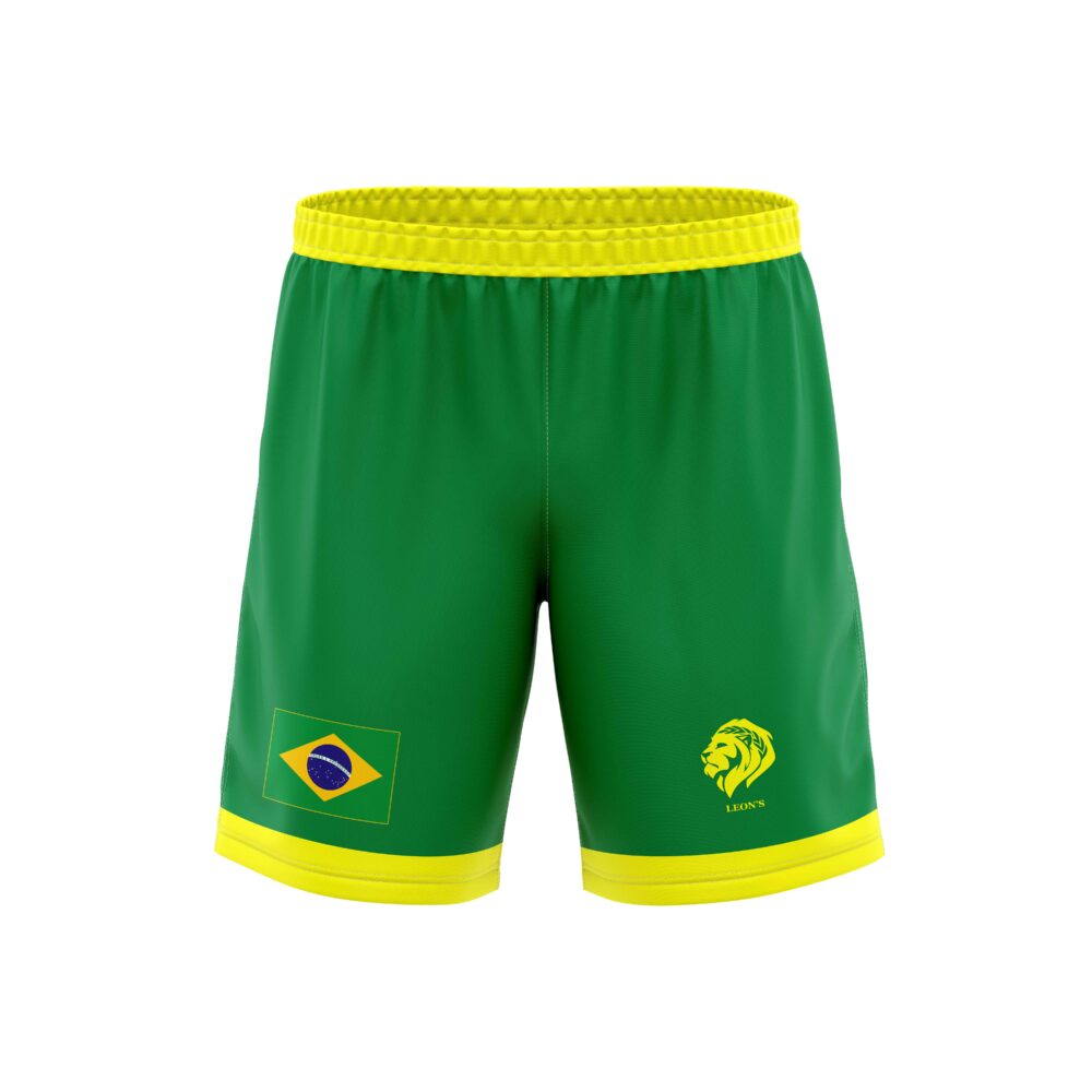 Short Classic Vert/Jaune CDM d’Évry « MONTLHERY » Enfant