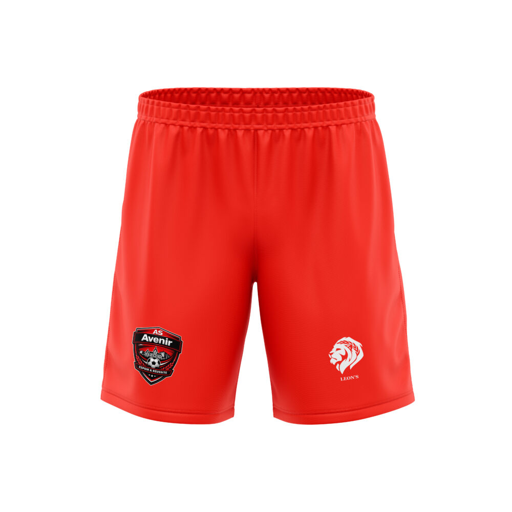 Short Eterna Rouge AS Avenir Enfant