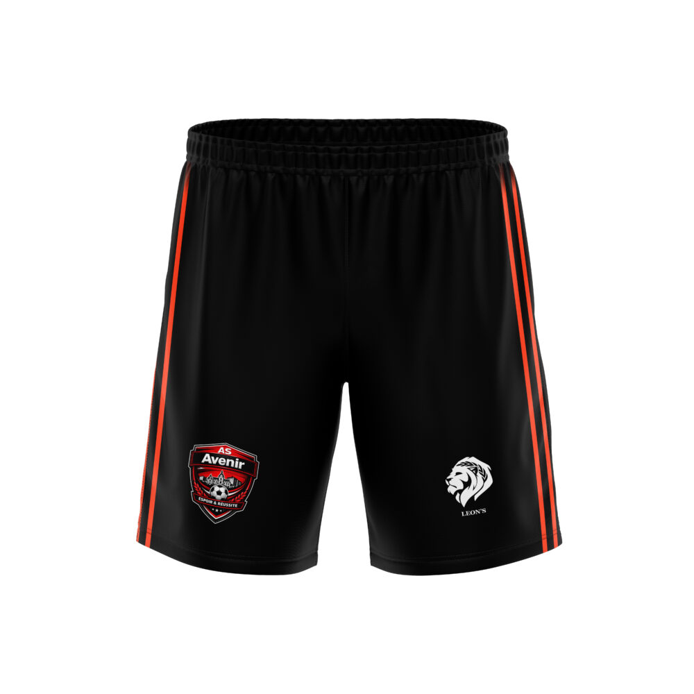 Short Noir/Rouge AS Avenir Enfant
