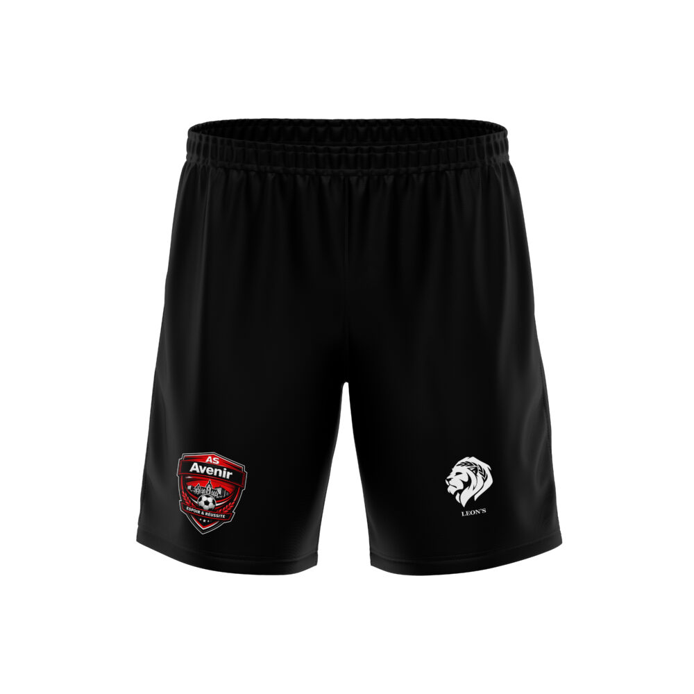 Short Tempo Noir AS Avenir Enfant