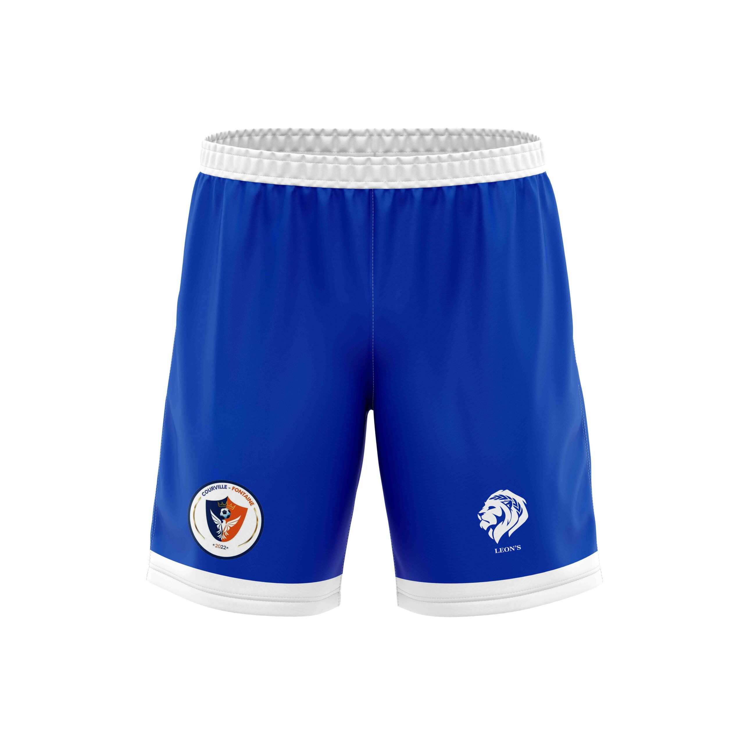 Short Bleu/Blanc Classic ENT. COURVILLE/FONTAINE Enfant